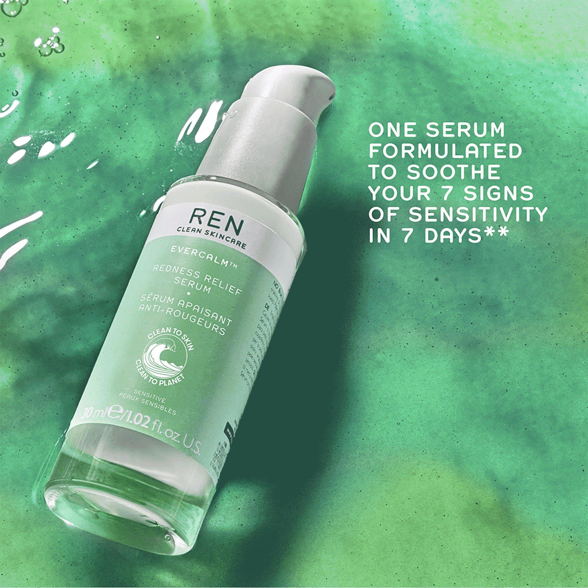 None - Ren - Clean Skincare Evercalm Redness Relief Serum 30ml - 5