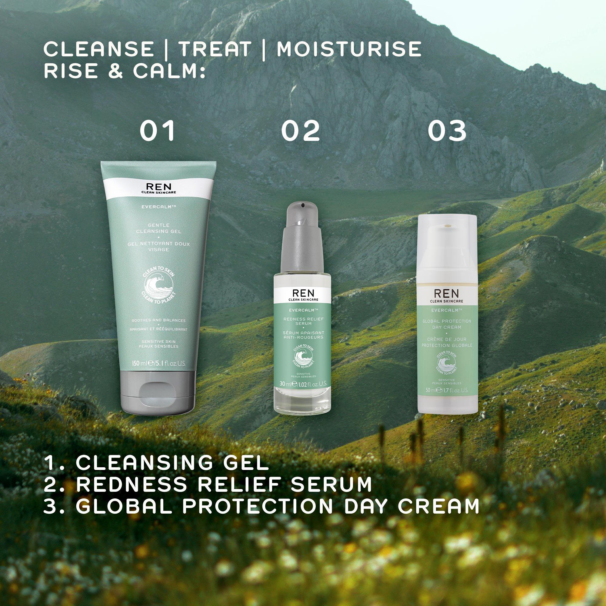 None - Ren - Clean Skincare Evercalm Redness Relief Serum 30ml - 8