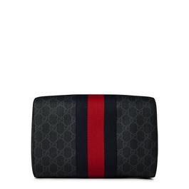 Gucci Gg Monogrammed Canvas Wash Bag