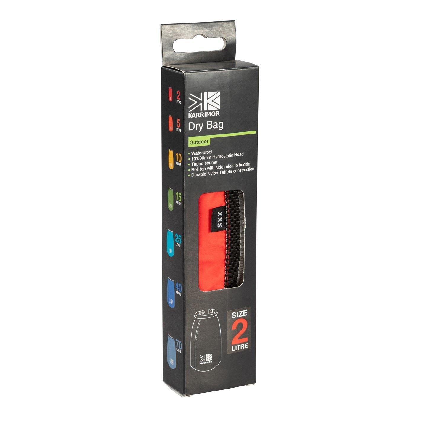 2 Litres - Karrimor - Waterproof Dry Bag - 6