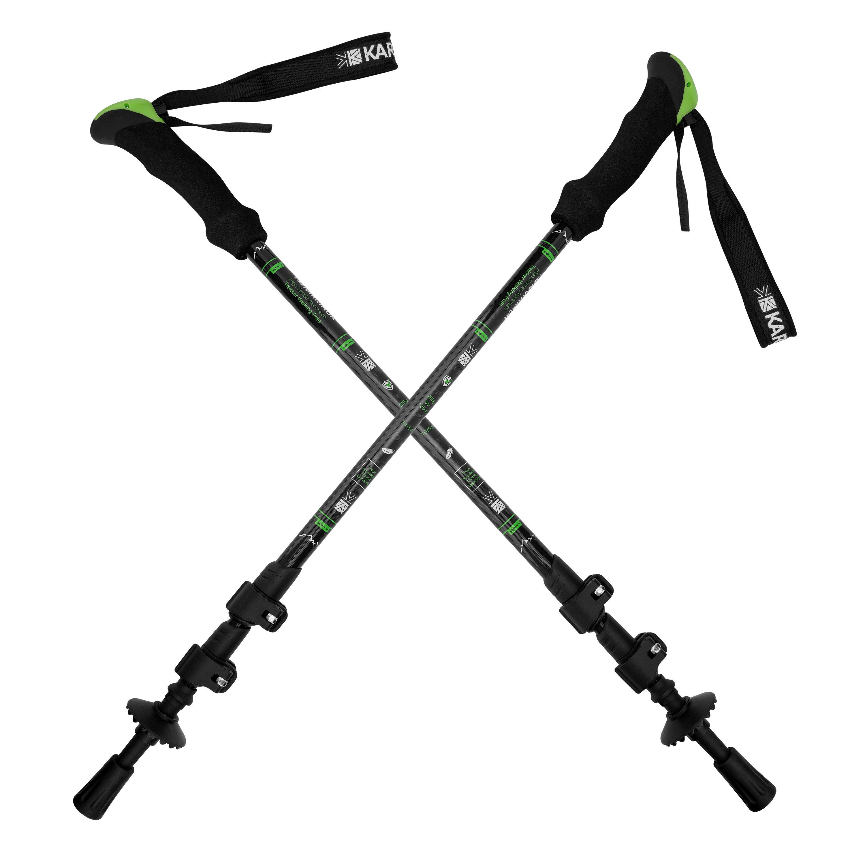 Black - Karrimor - Trekker Walking Poles - 1