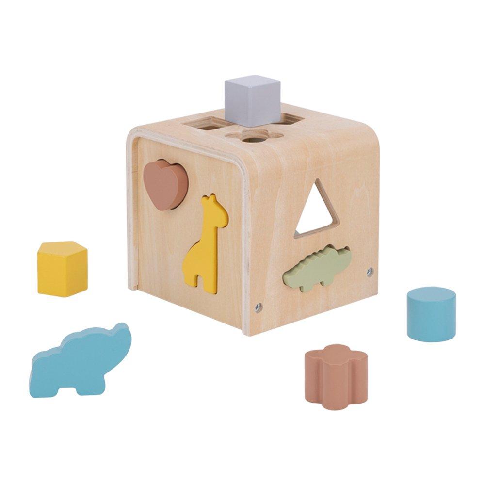 Multi - Tooky Toy - Wooden Shape Sorter - 4