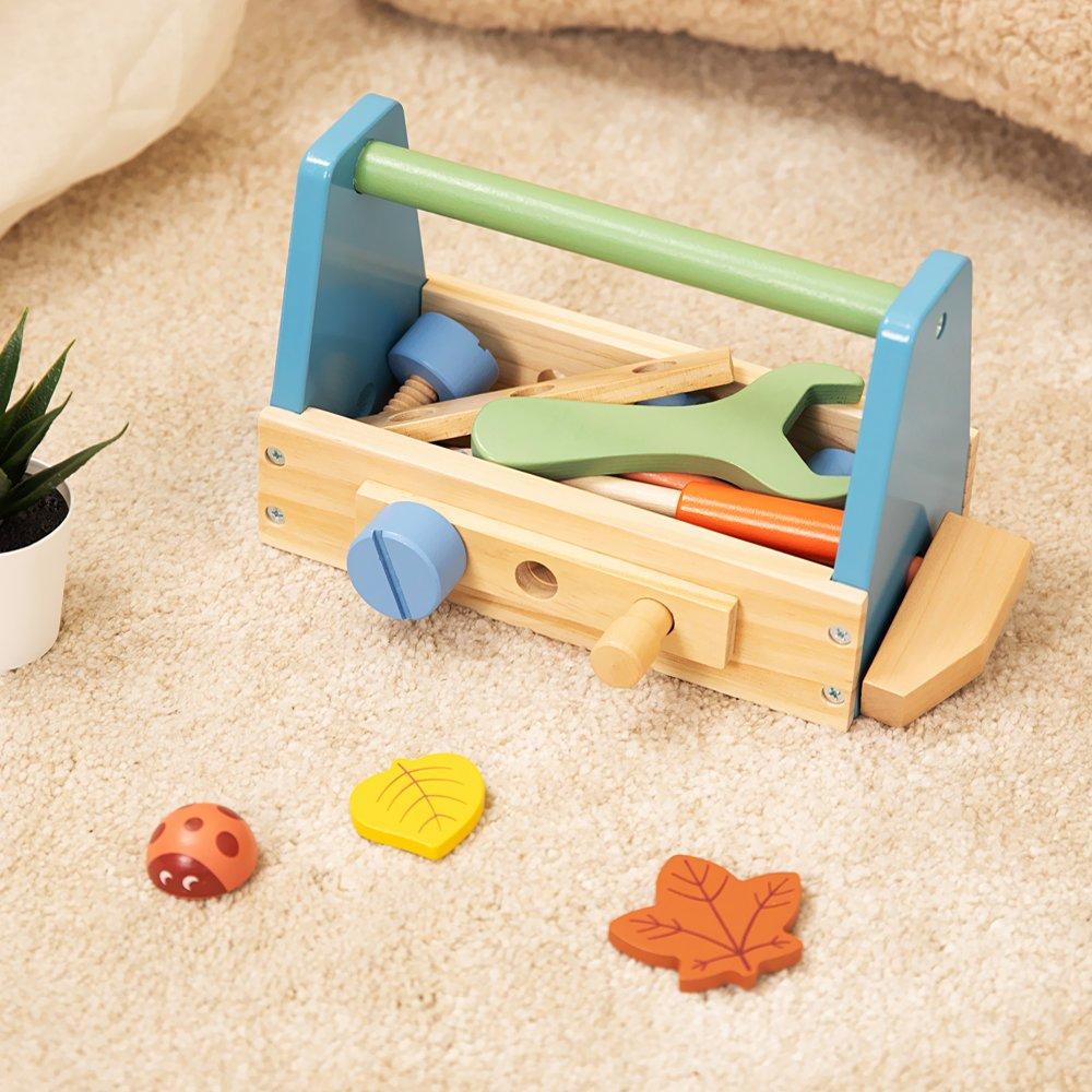 Multi - Tooky Toy - Wooden Tool Set - 2