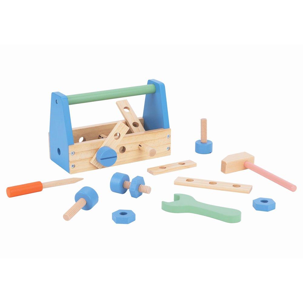 Multi - Tooky Toy - Wooden Tool Set - 4