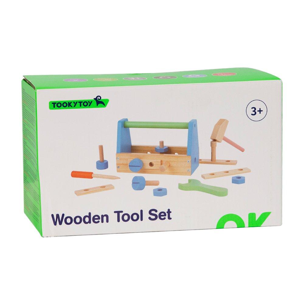 Multi - Tooky Toy - Wooden Tool Set - 5