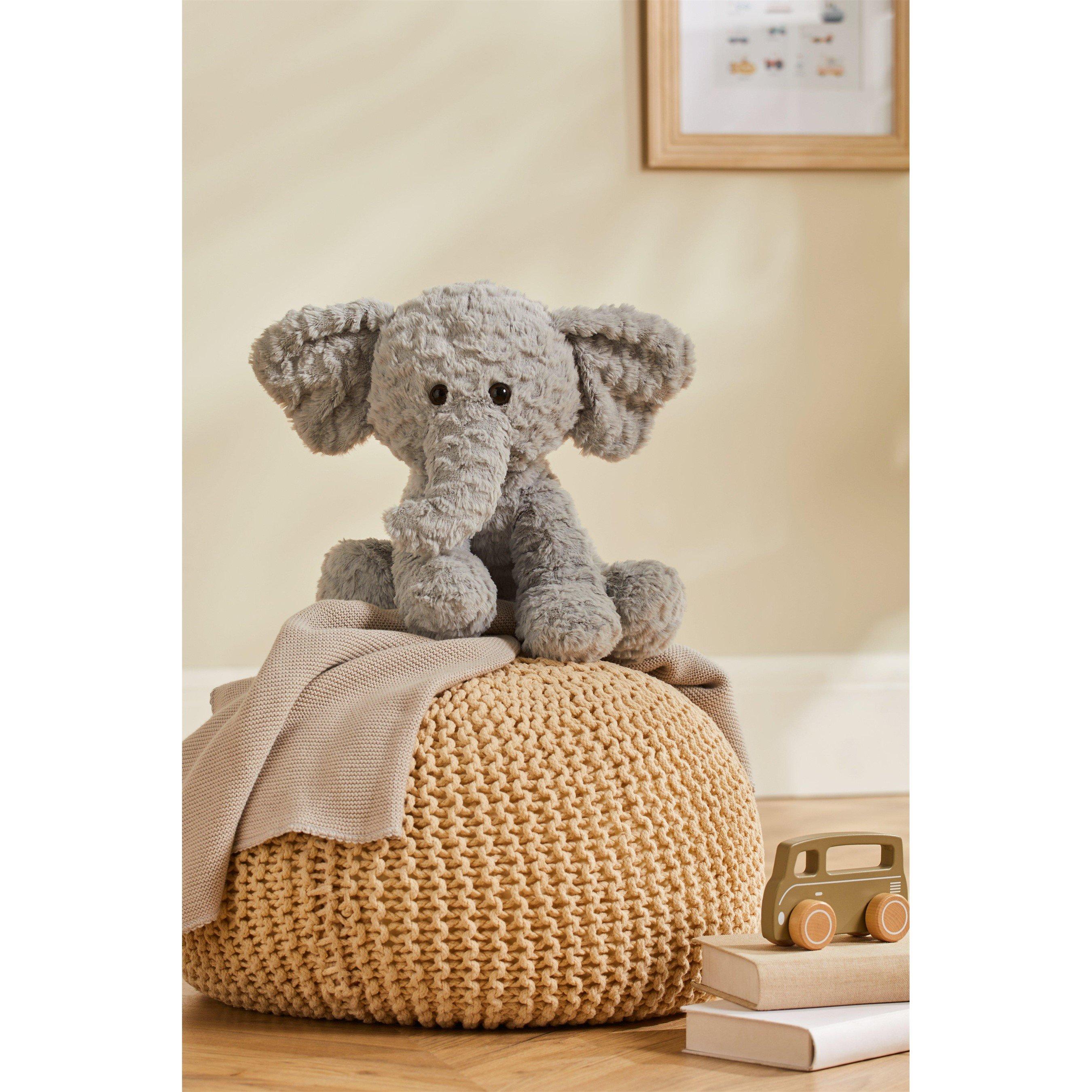 Grey - Toylife - Ember the Elephant Plush - 1