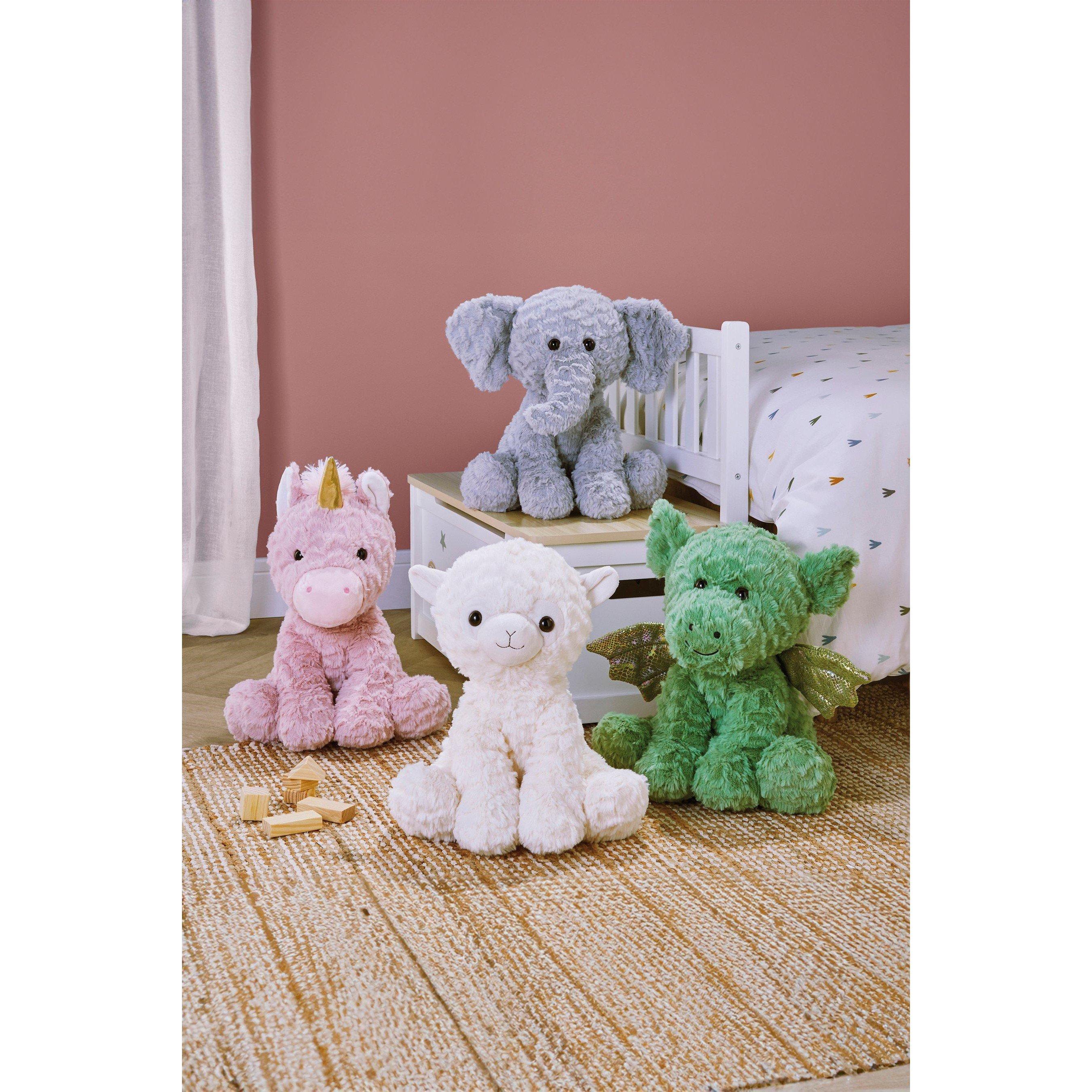 Green - Toylife - Dusty the Dragon Plush - 3