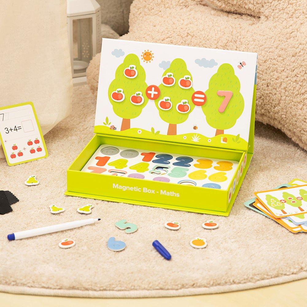 Multi - Tooky Toy - Magnetic Maths Box - 2