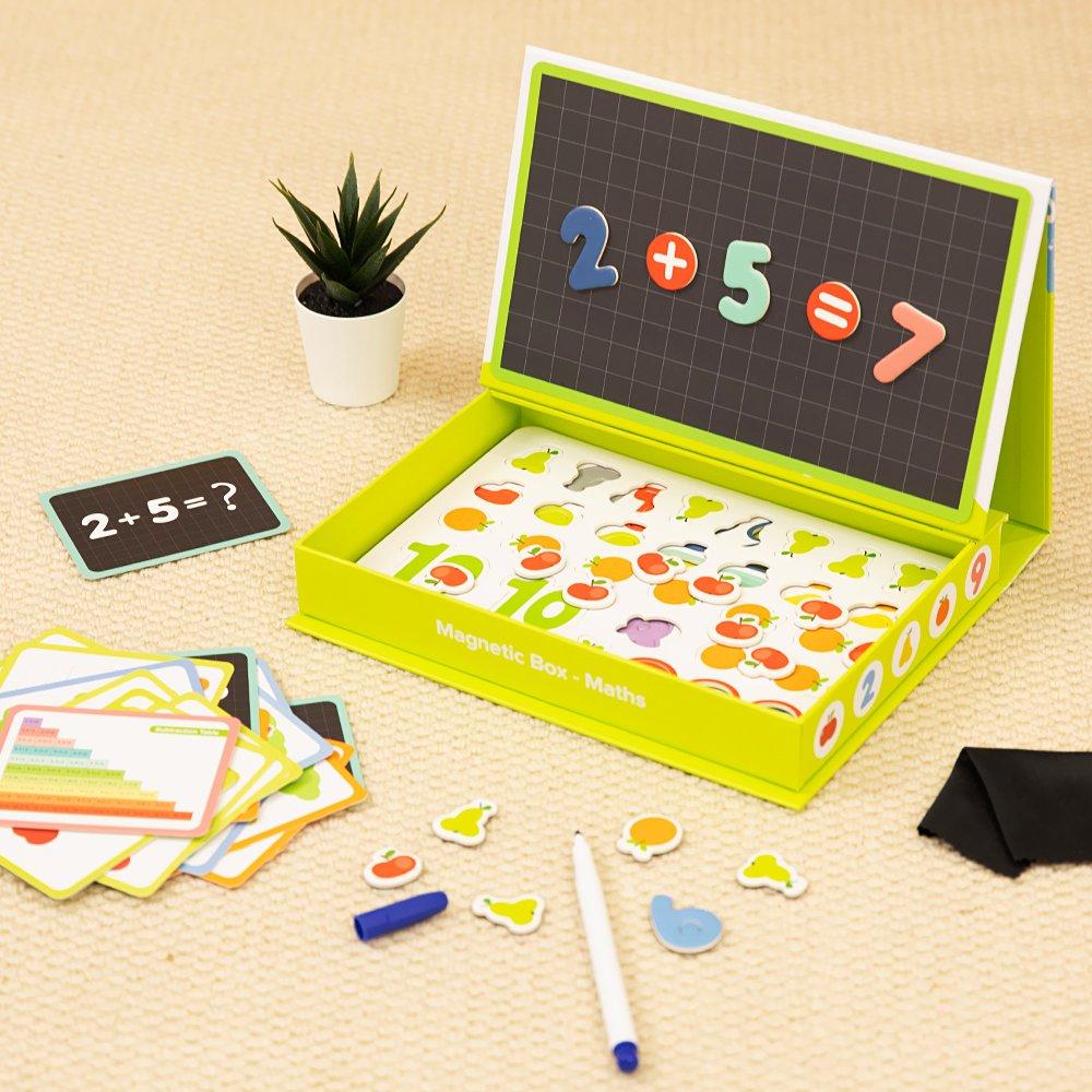 Multi - Tooky Toy - Magnetic Maths Box - 3