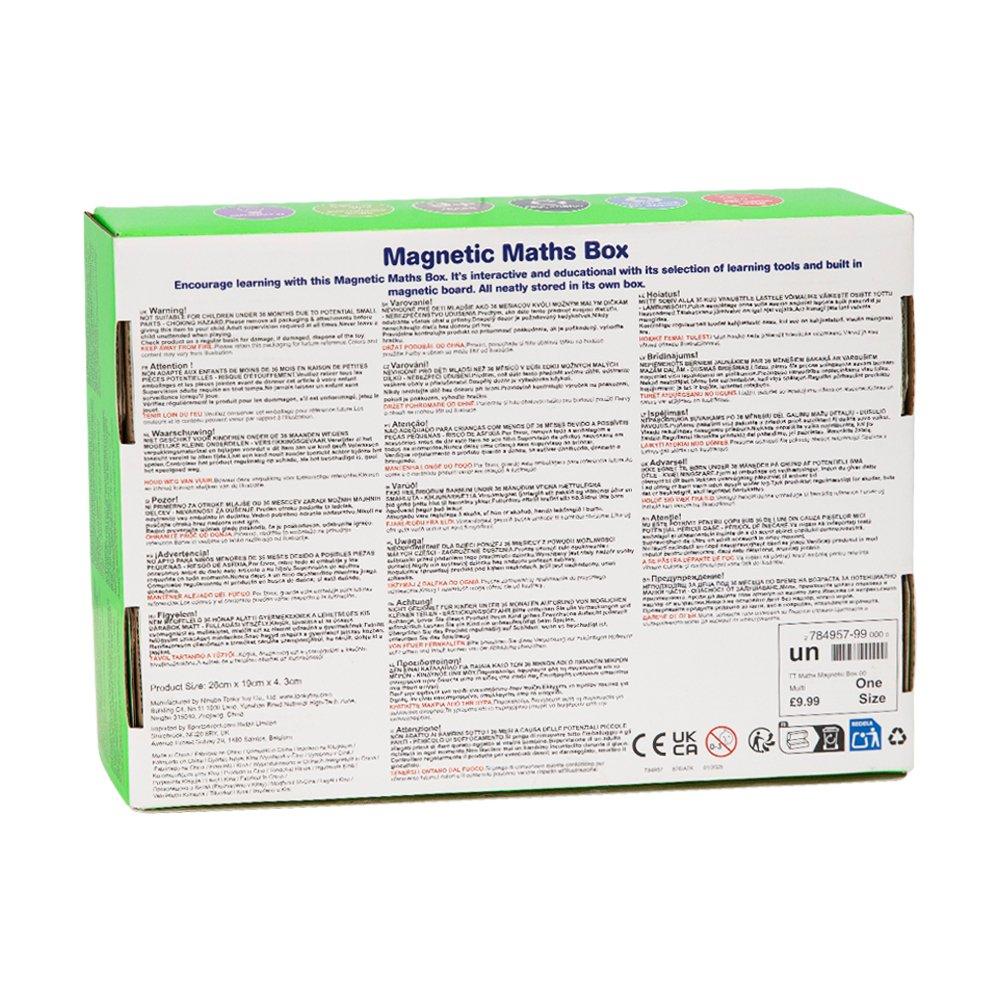 Multi - Tooky Toy - Magnetic Maths Box - 6