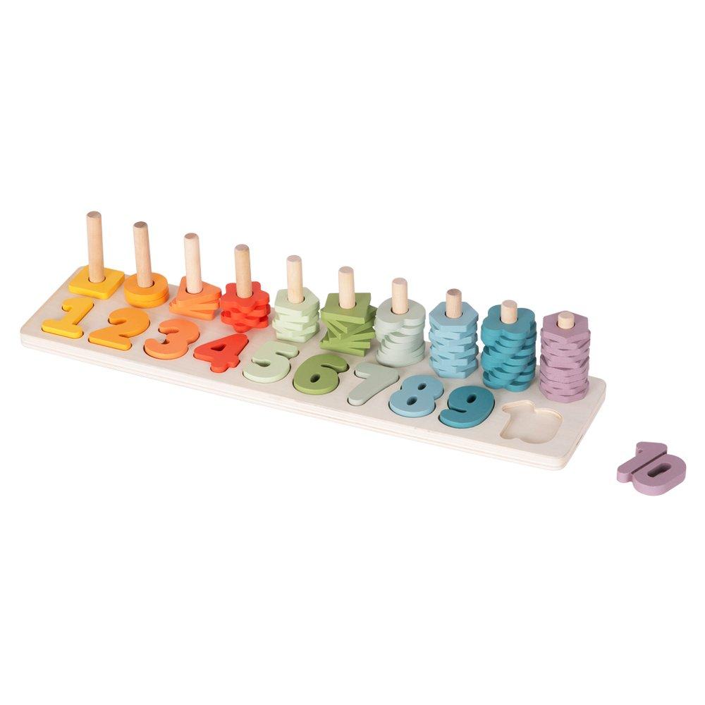 Tooky Toy  Infant Count And Stack - 