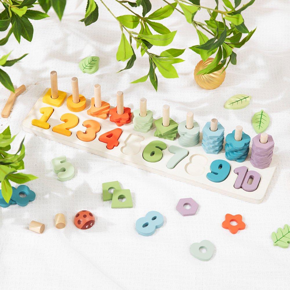 Multi - Tooky Toy - Count and Stack - 2