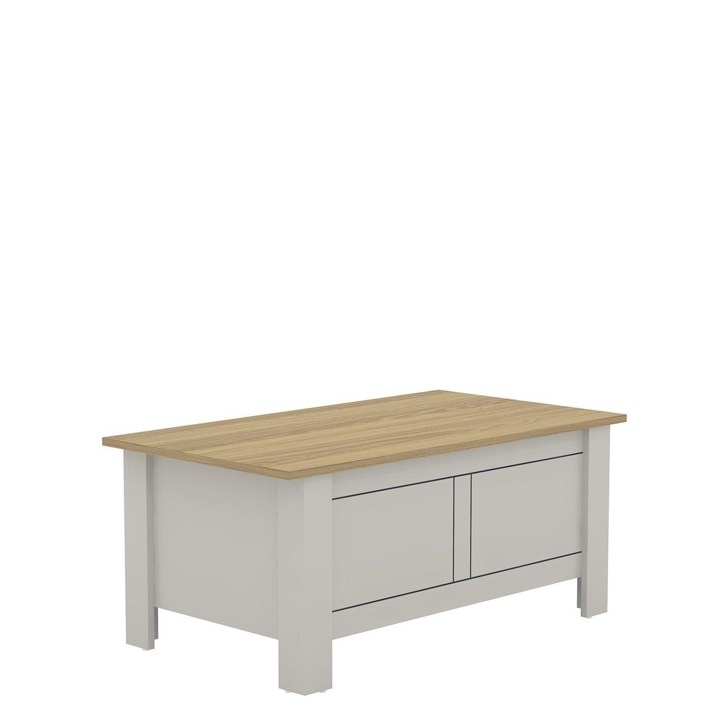 Grey - Jack Wills - Sherbourne Lift Top Coffee Table - 3