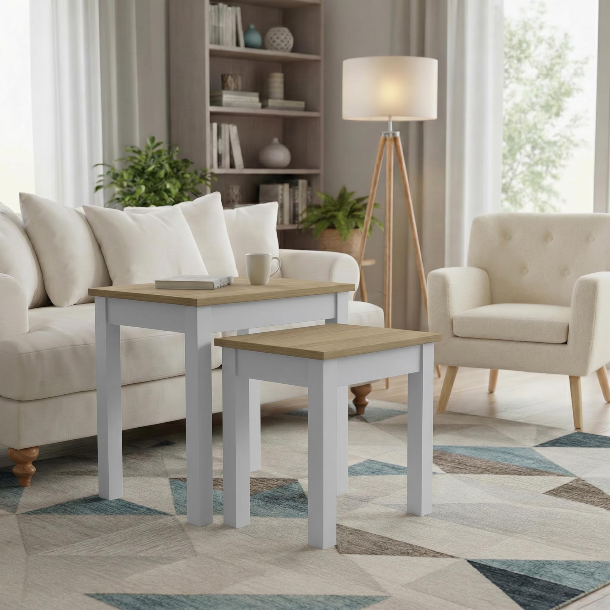 Grey - Jack Wills - Lancaster Nest of Tables - 1