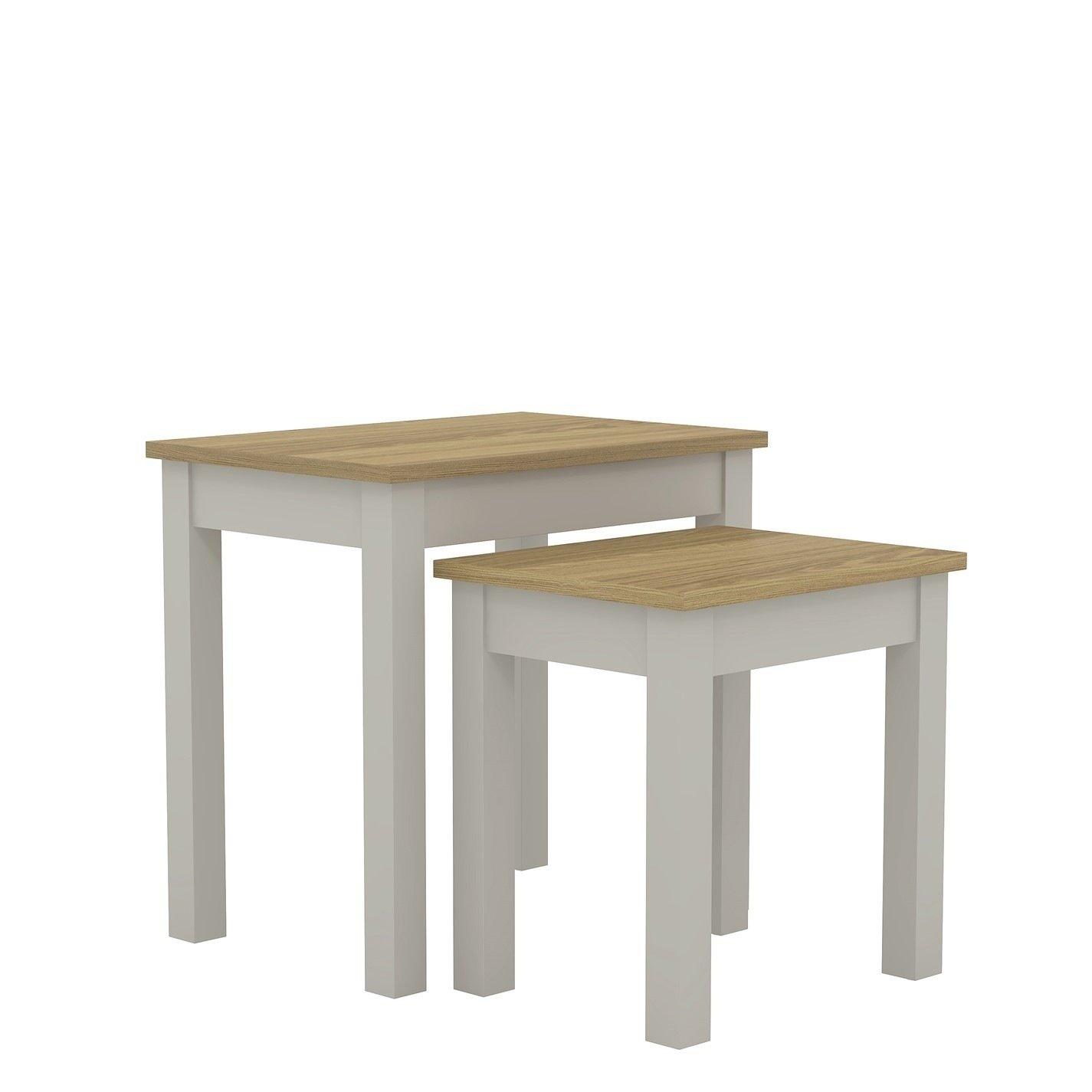Grey - Jack Wills - Sherbourne Nest of Tables - 2
