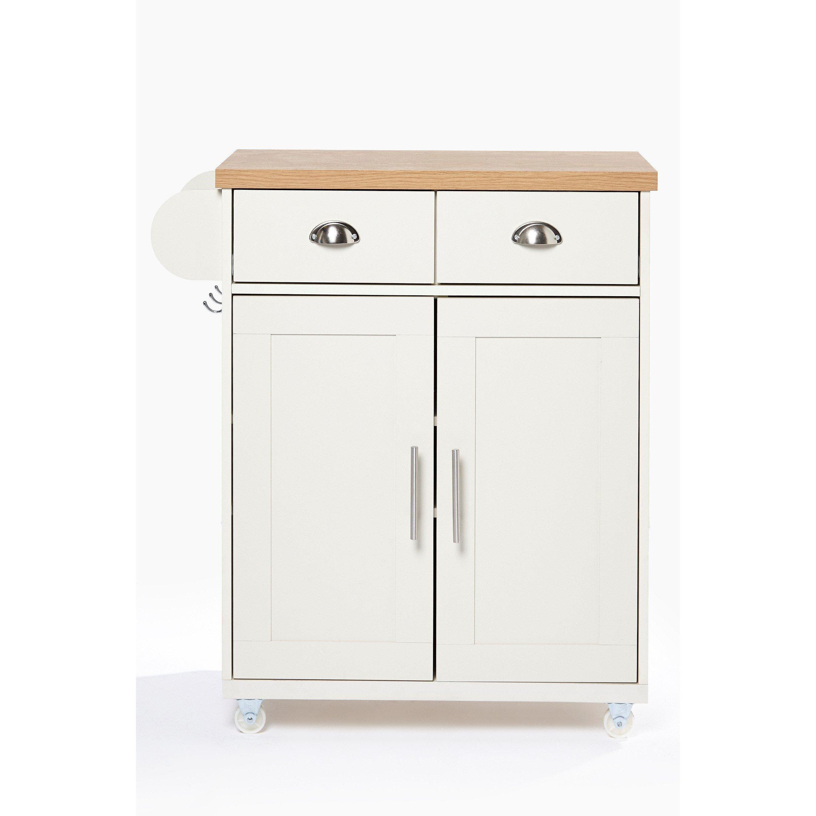 Cream - Homelife - Sherbourne Kitchen Island - 2