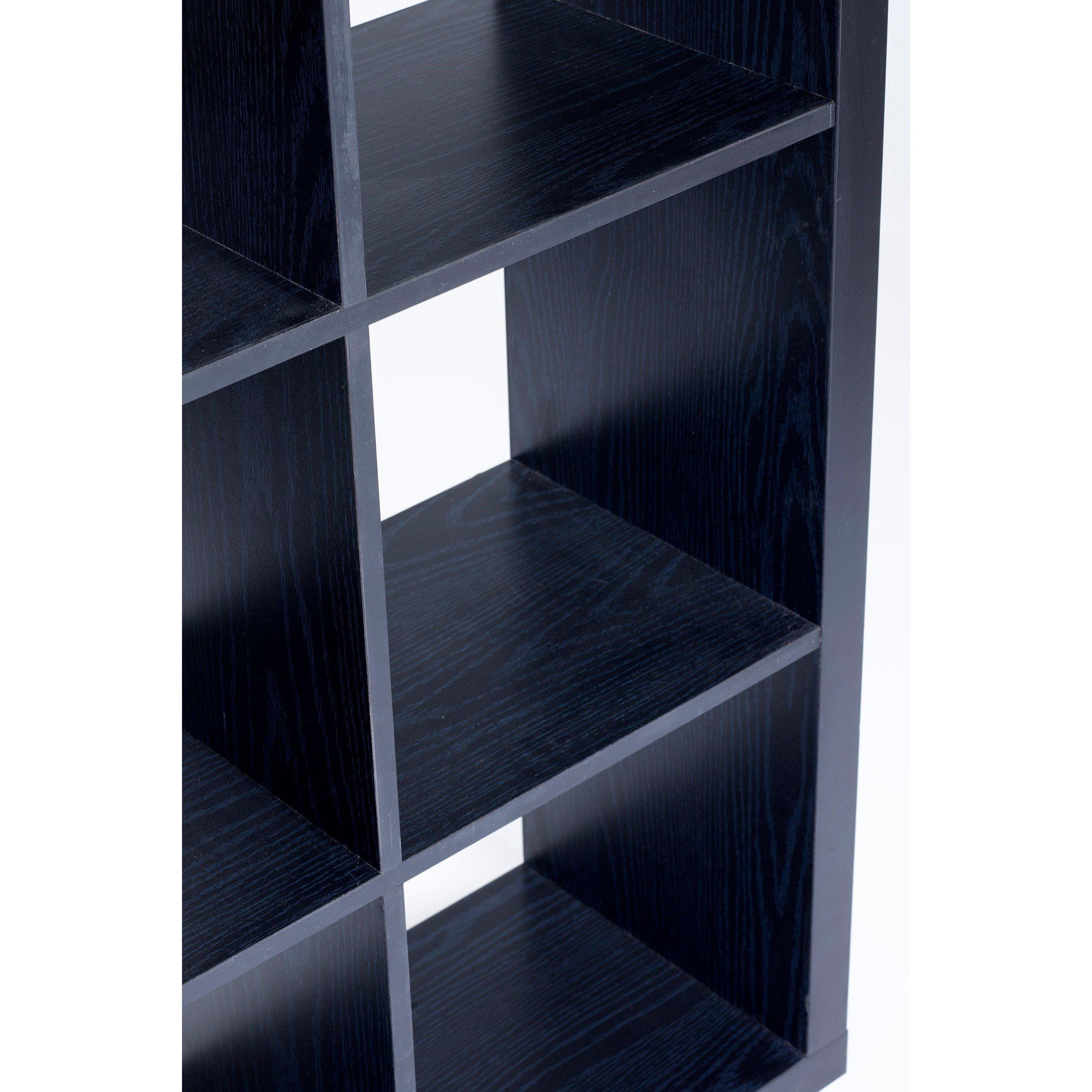Black - Homelife - Addison 8 Cube Shelving Unit - 7