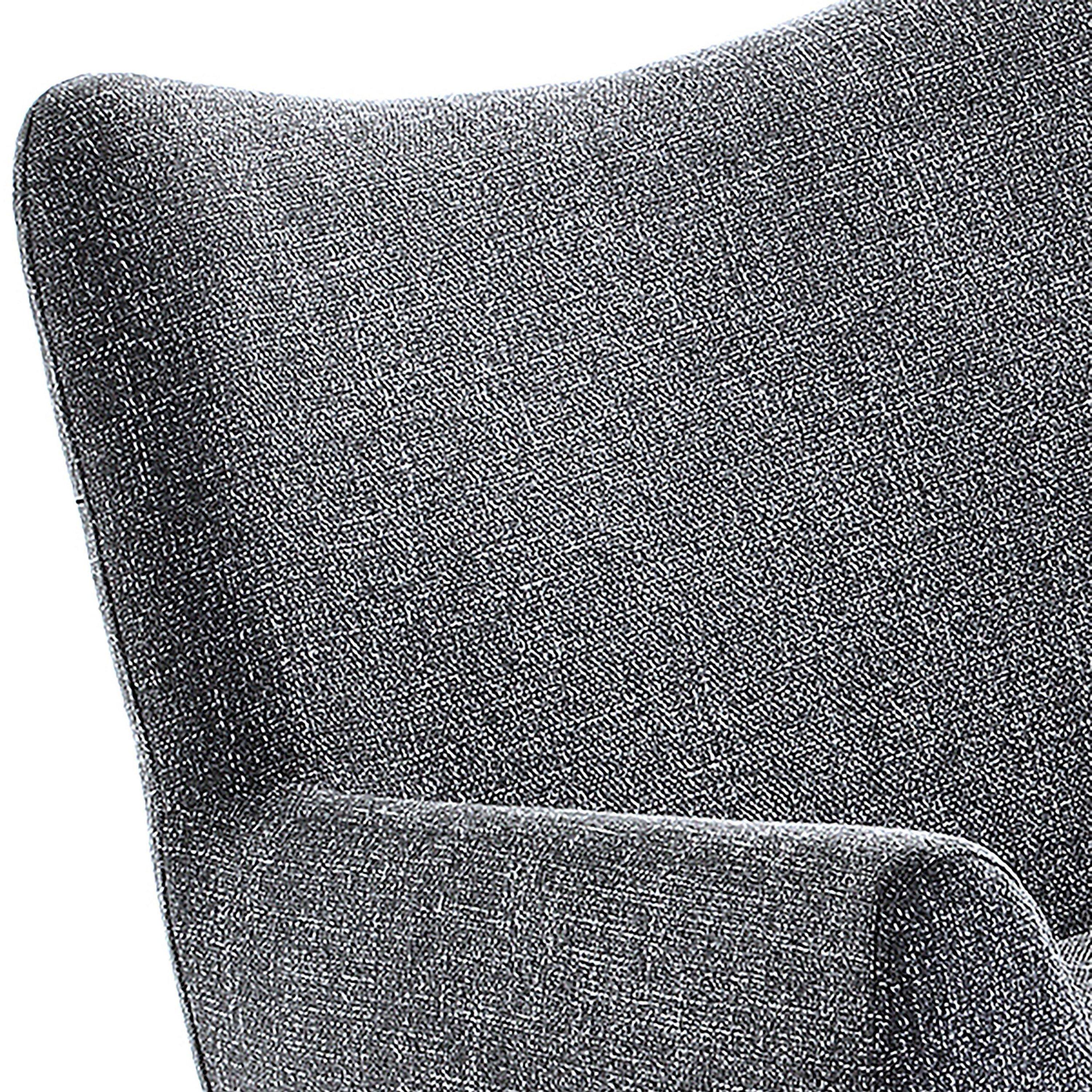 Charcoal - Homelife - Linen Walton Armchair - 4