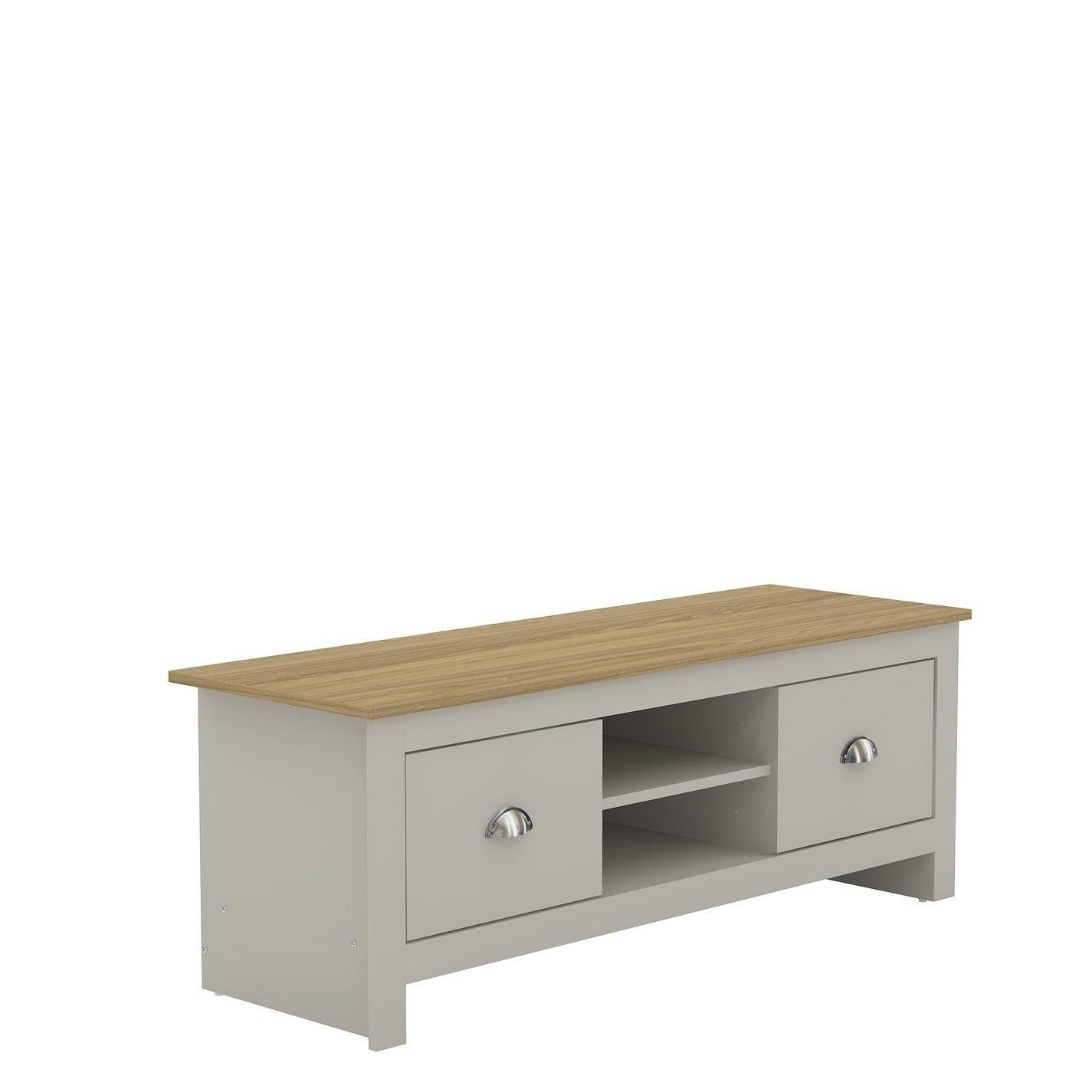 Grey - Jack Wills - 2 Drawer TV Unit - 2