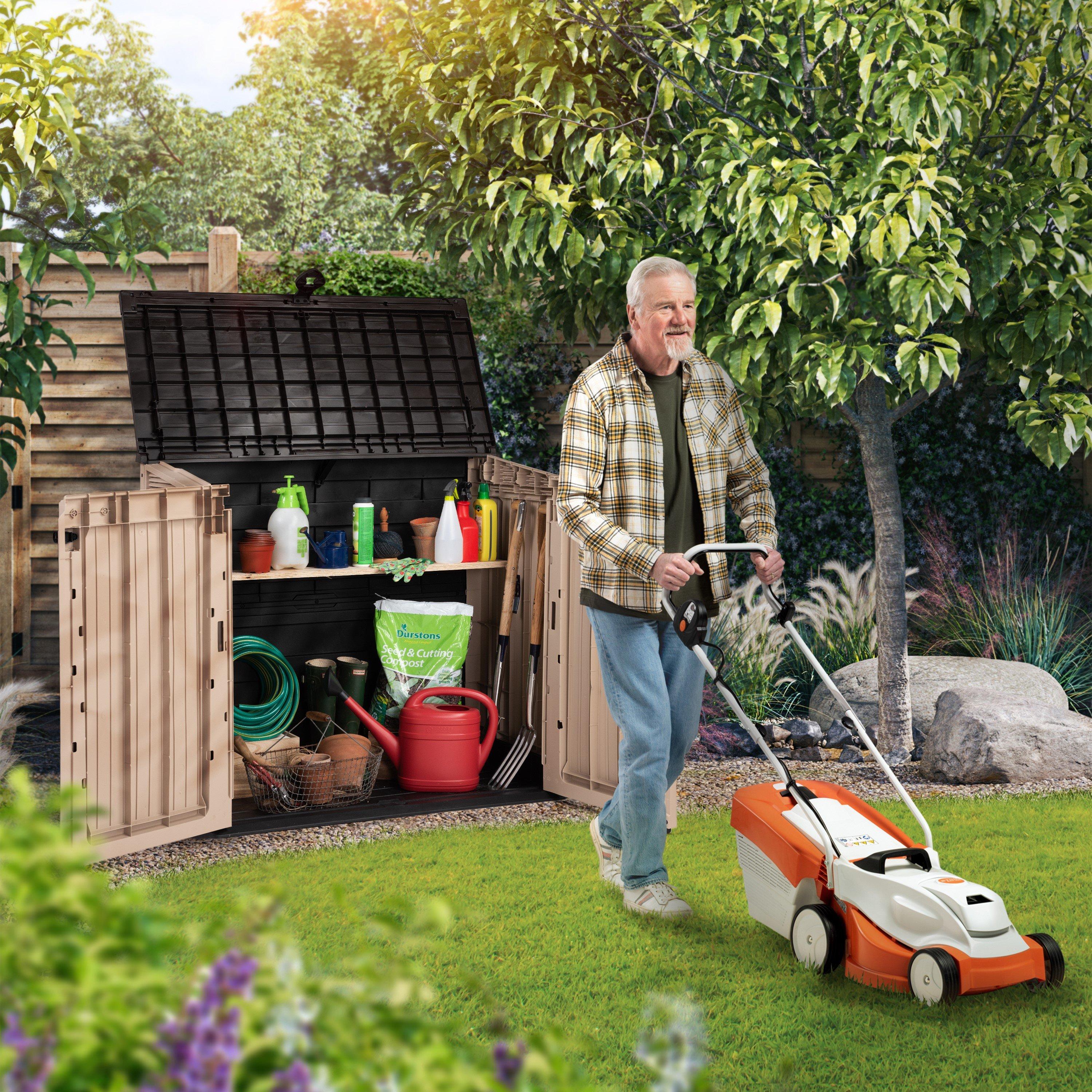 Natural - Keter - Midi 845L Store It Out Garden Storage - 2