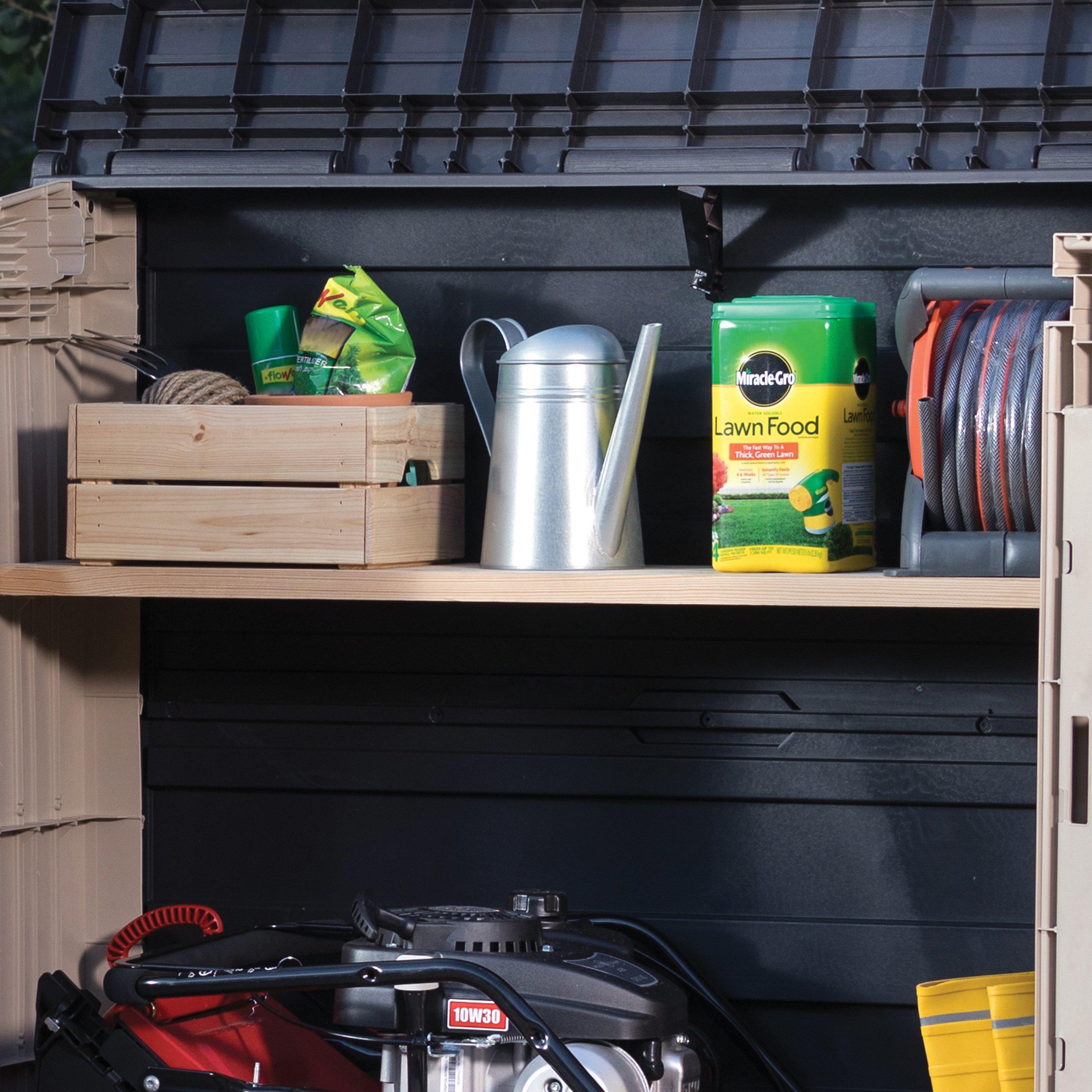 Natural - Keter - Midi 845L Store It Out Garden Storage - 5