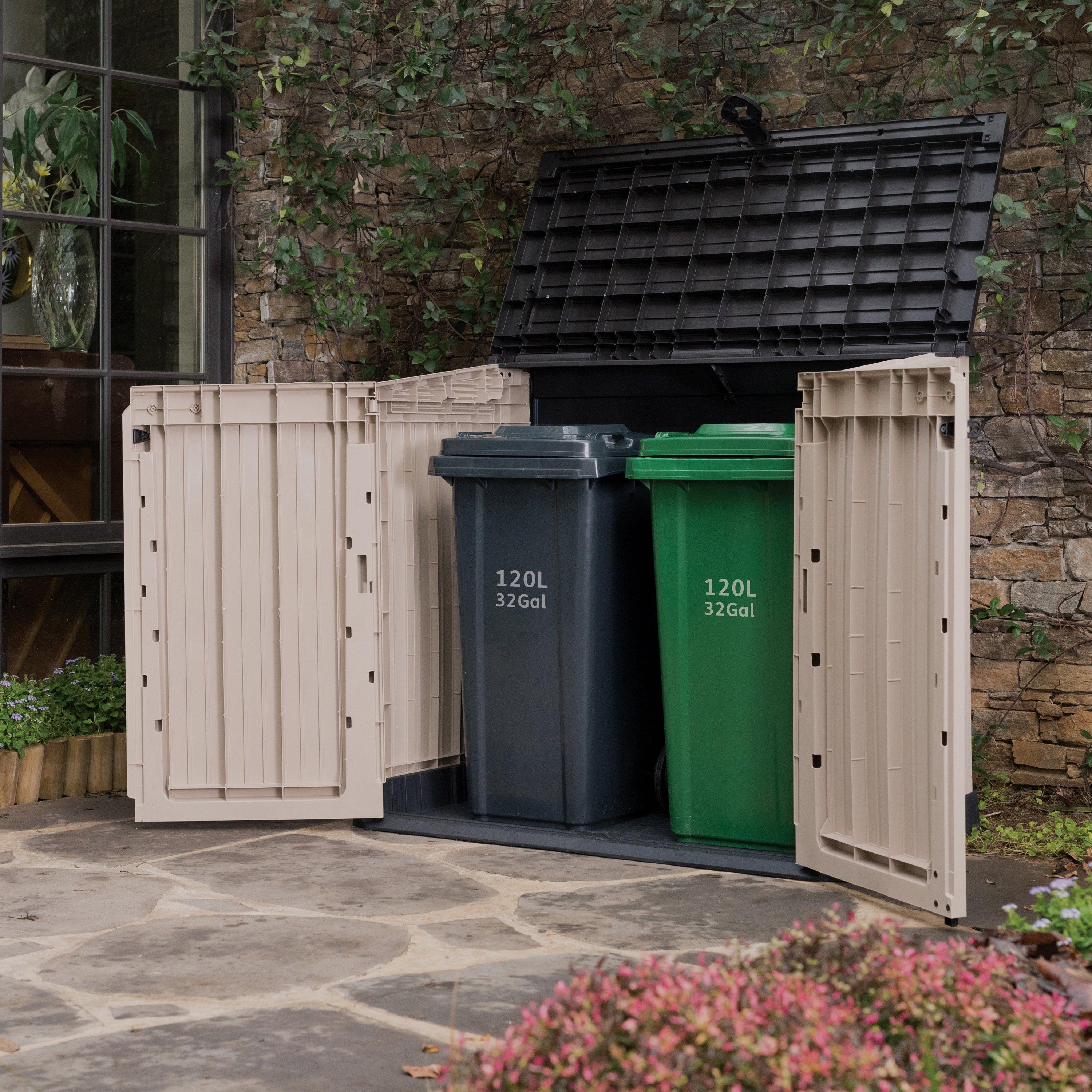 Natural - Keter - Midi 845L Store It Out Garden Storage - 10