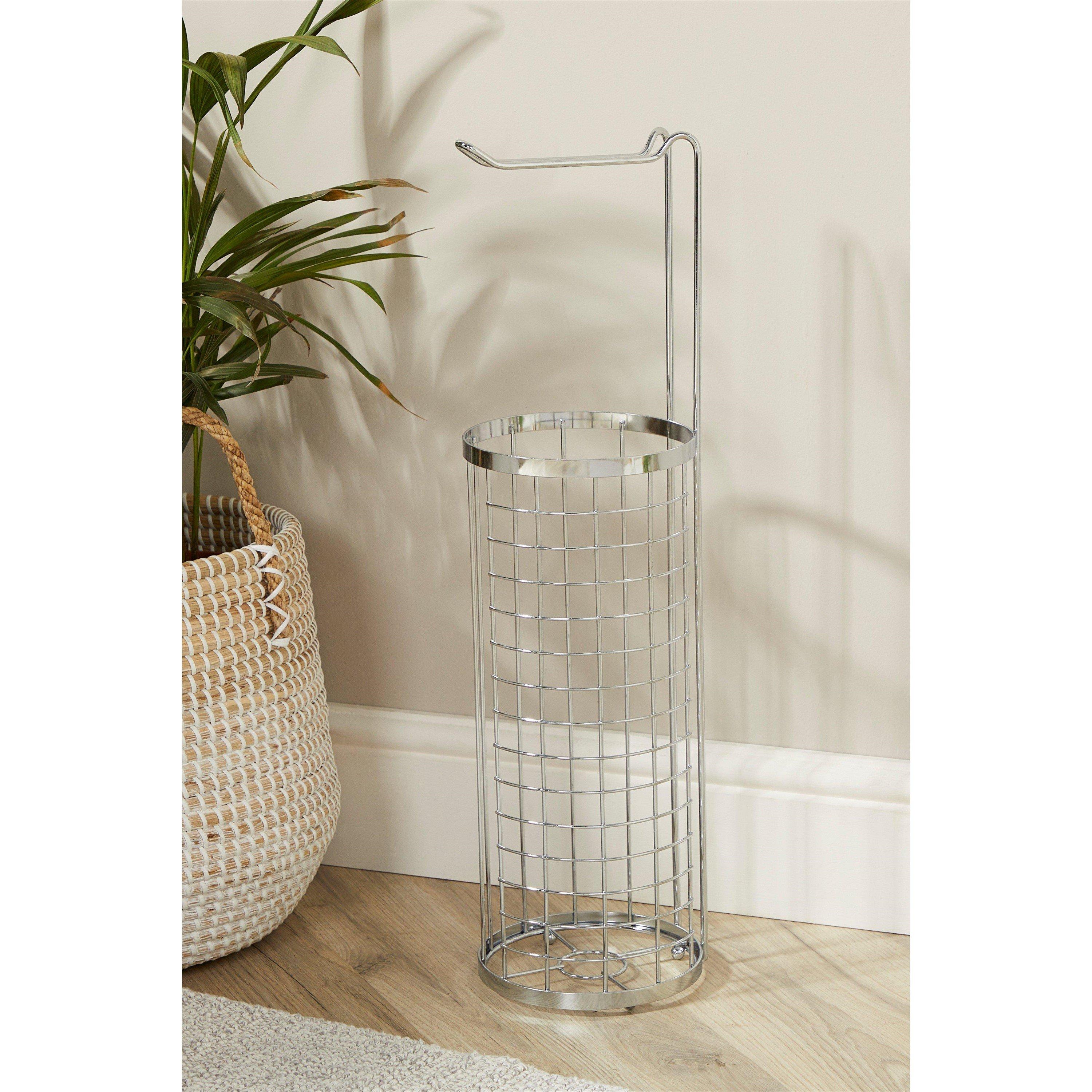 Chrome - Homelife - Wire Toilet Roll Holder - 2