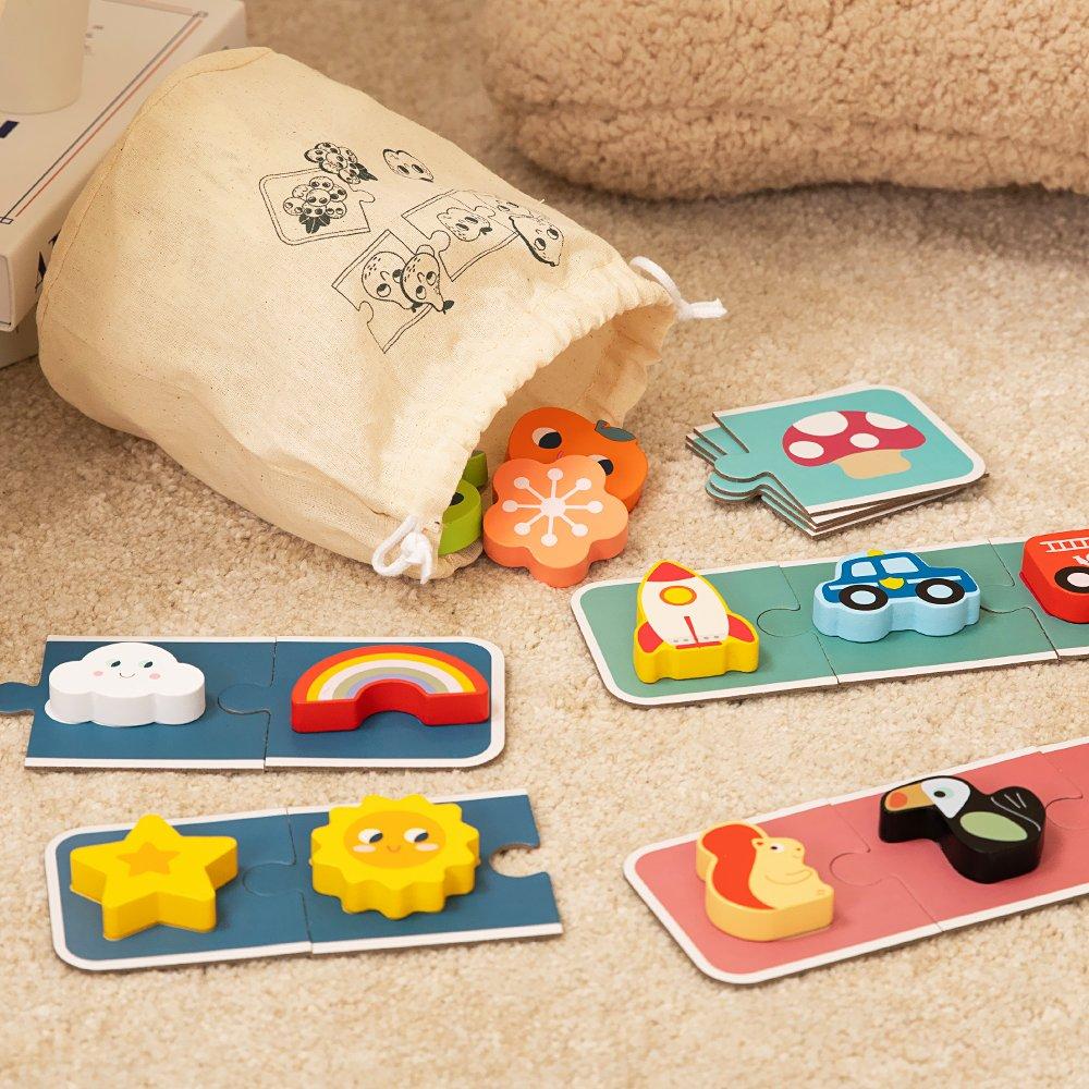 Multi - Tooky Toy - Memory Touch Game - 2