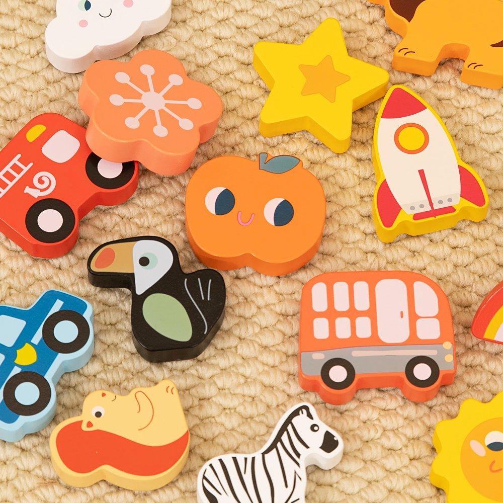 Multi - Tooky Toy - Memory Touch Game - 3