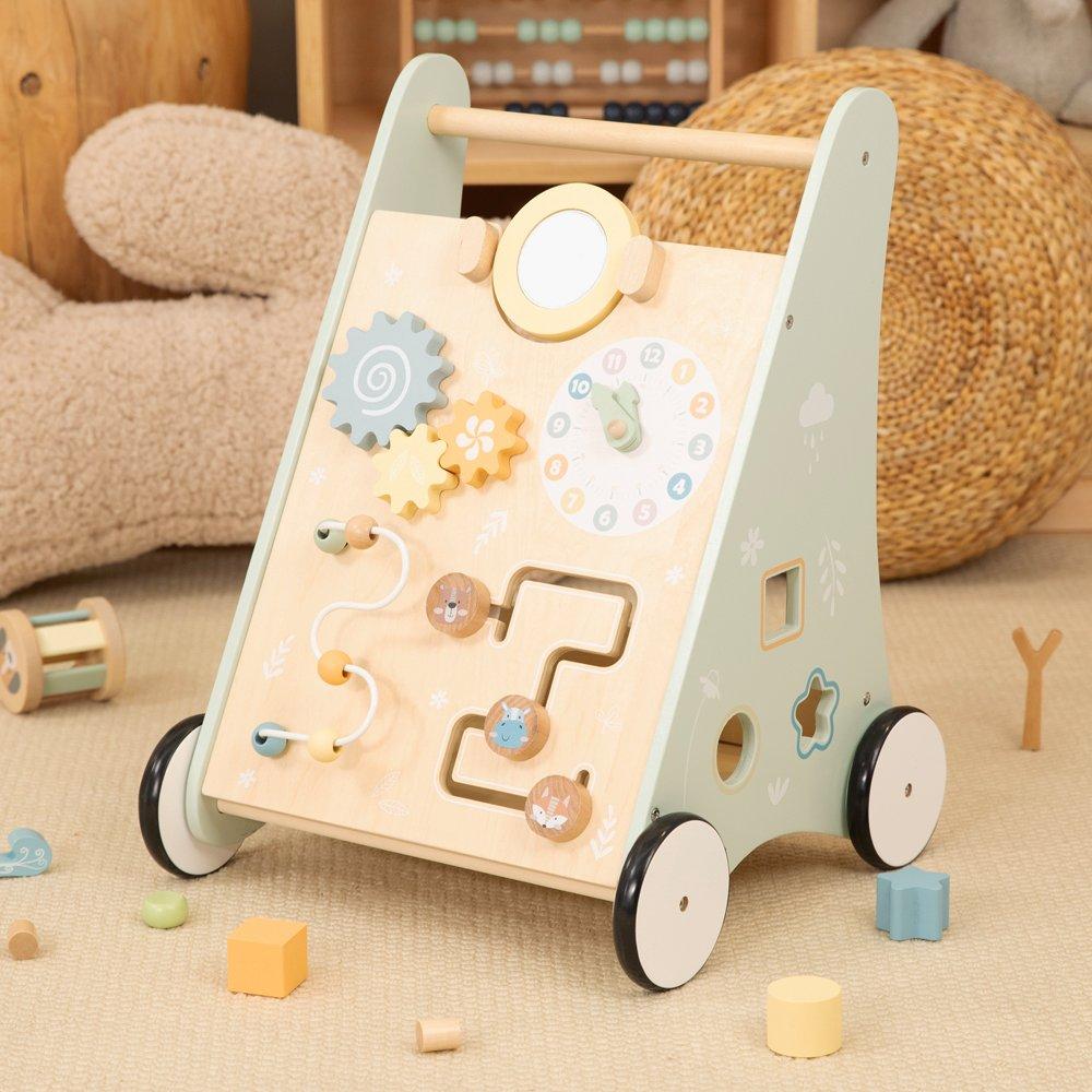 Multi - Tooky Toy - Wooden Learning Walker - 2