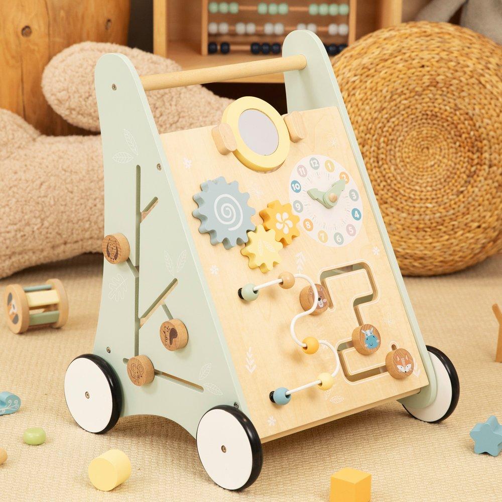 Multi - Tooky Toy - Wooden Learning Walker - 3