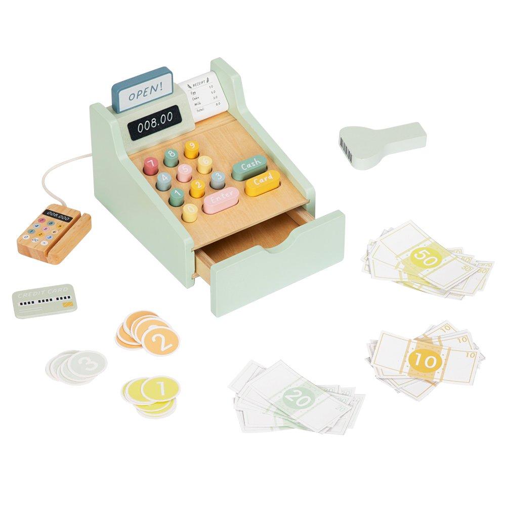 Tooky Toy  Infant Wooden Cash Register