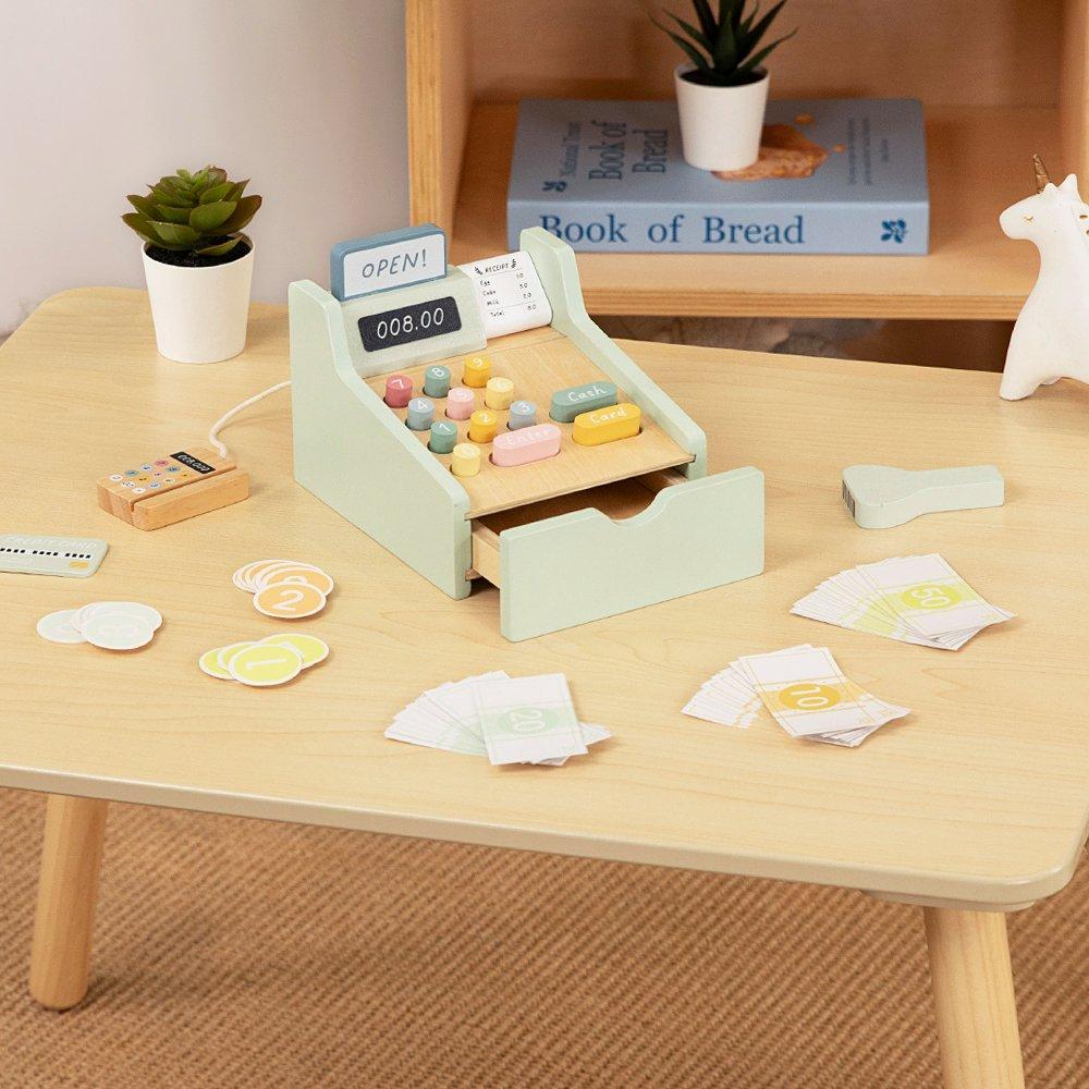 None - Tooky Toy - Wooden Cash Register - 2