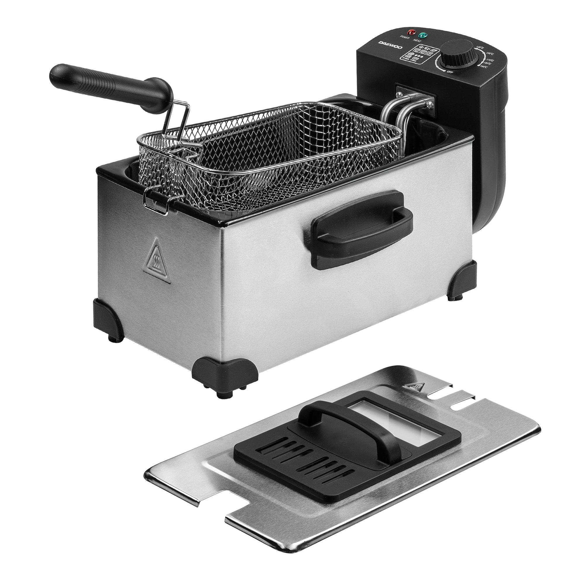 Daewoo Electricals  Daewoo 3L Deep Fat Fryer - Silver
