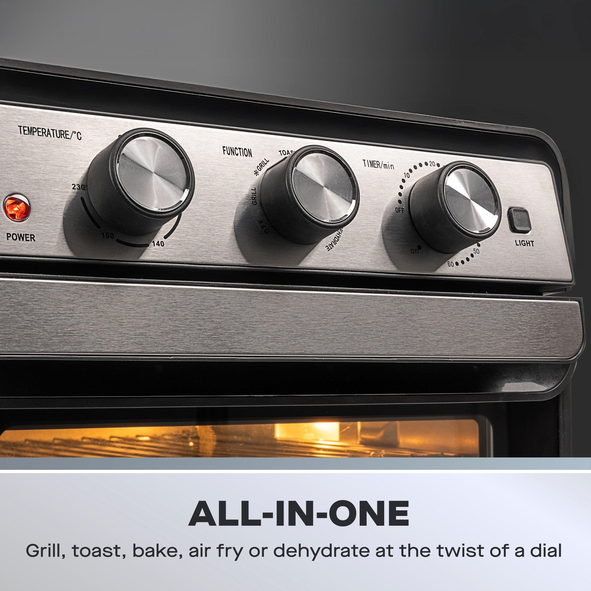 Black - Daewoo Electricals - 22L AIRFRYER OVEN - 4