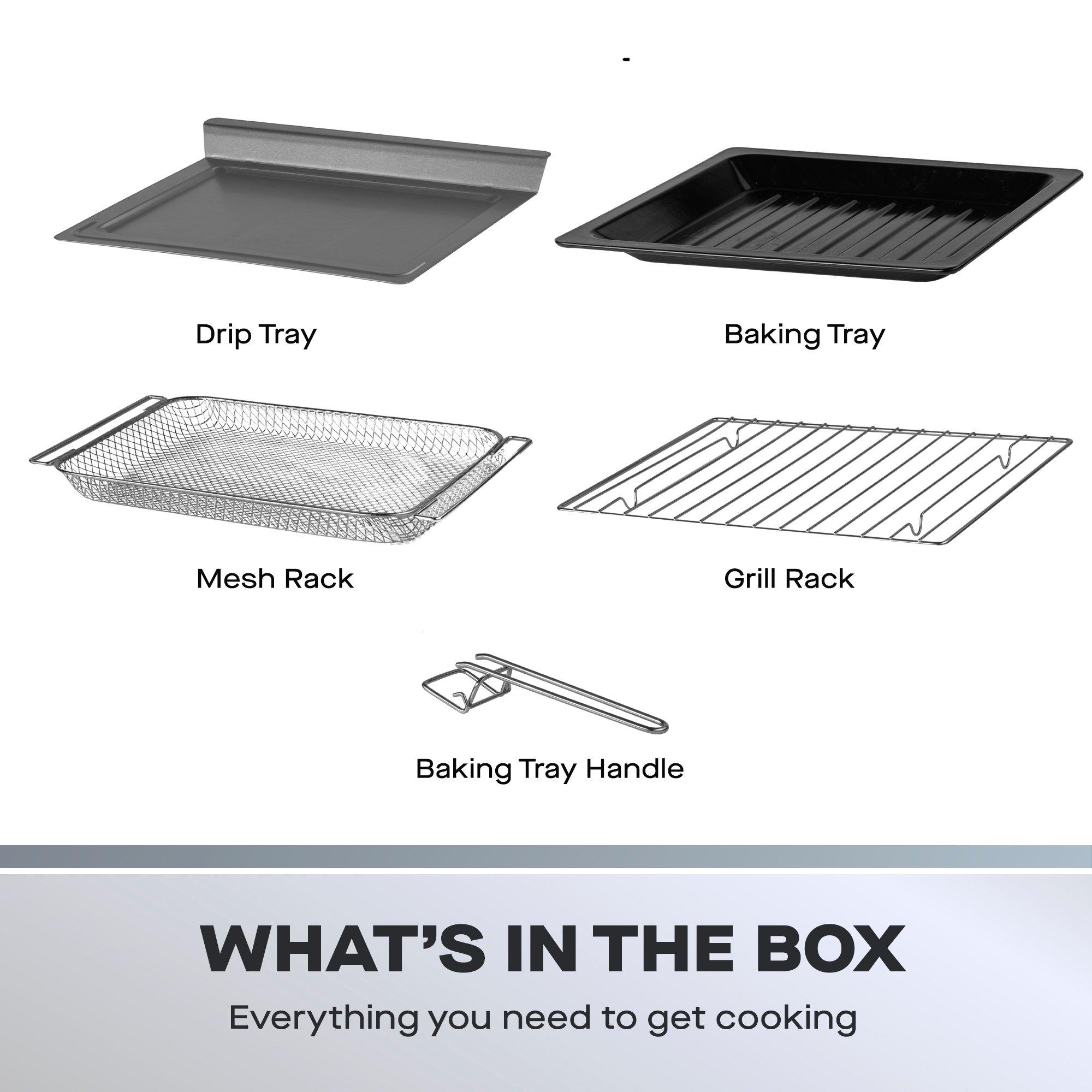 Black - Daewoo Electricals - 22L AIRFRYER OVEN - 5