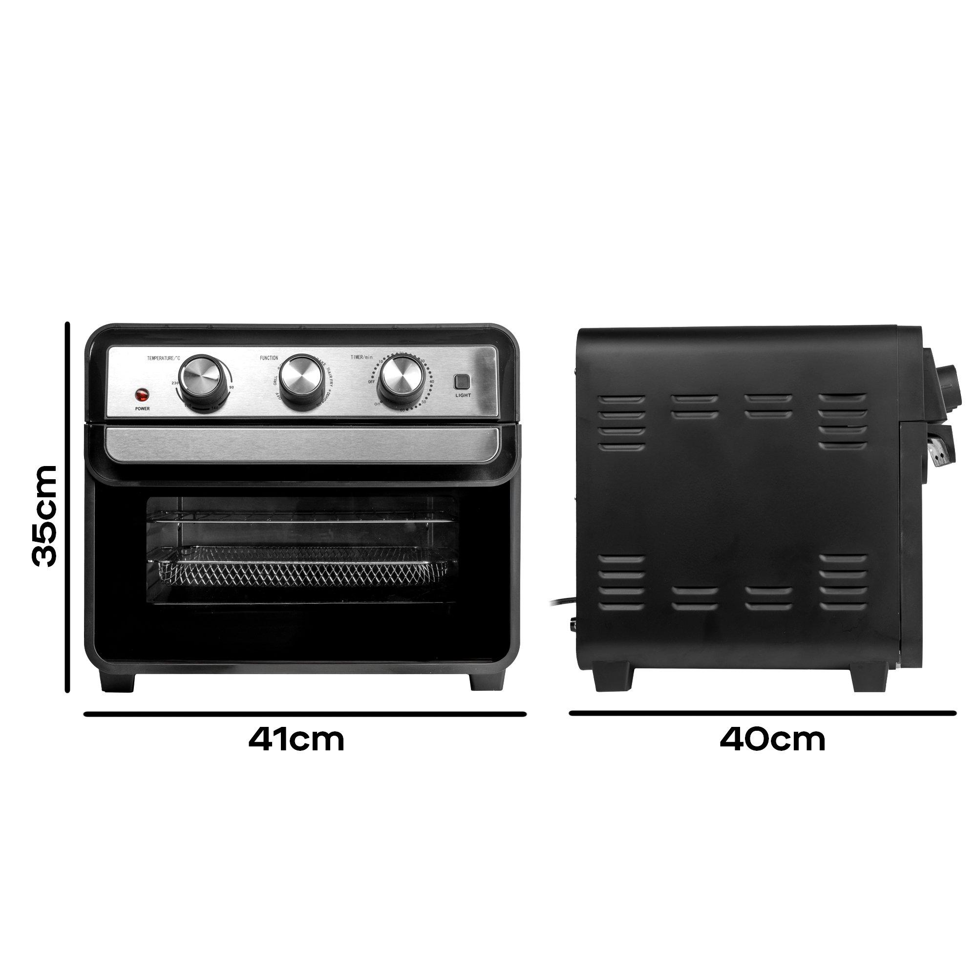 Black - Daewoo Electricals - 22L AIRFRYER OVEN - 6