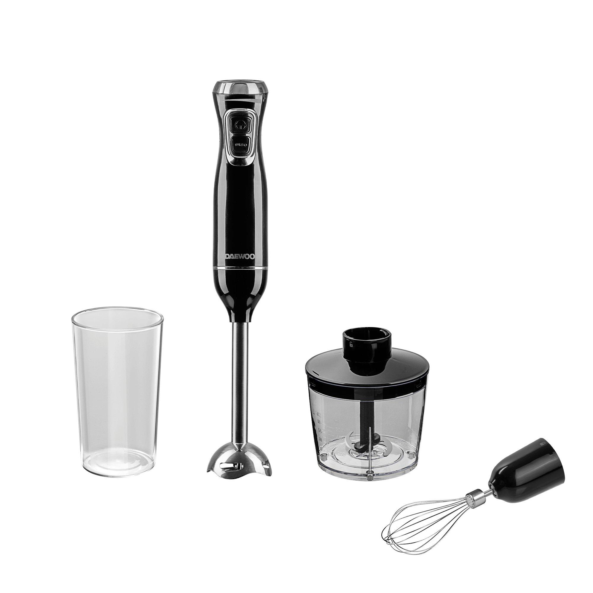 Black - Daewoo Electricals - Daewoo Hand Blender Set - 1