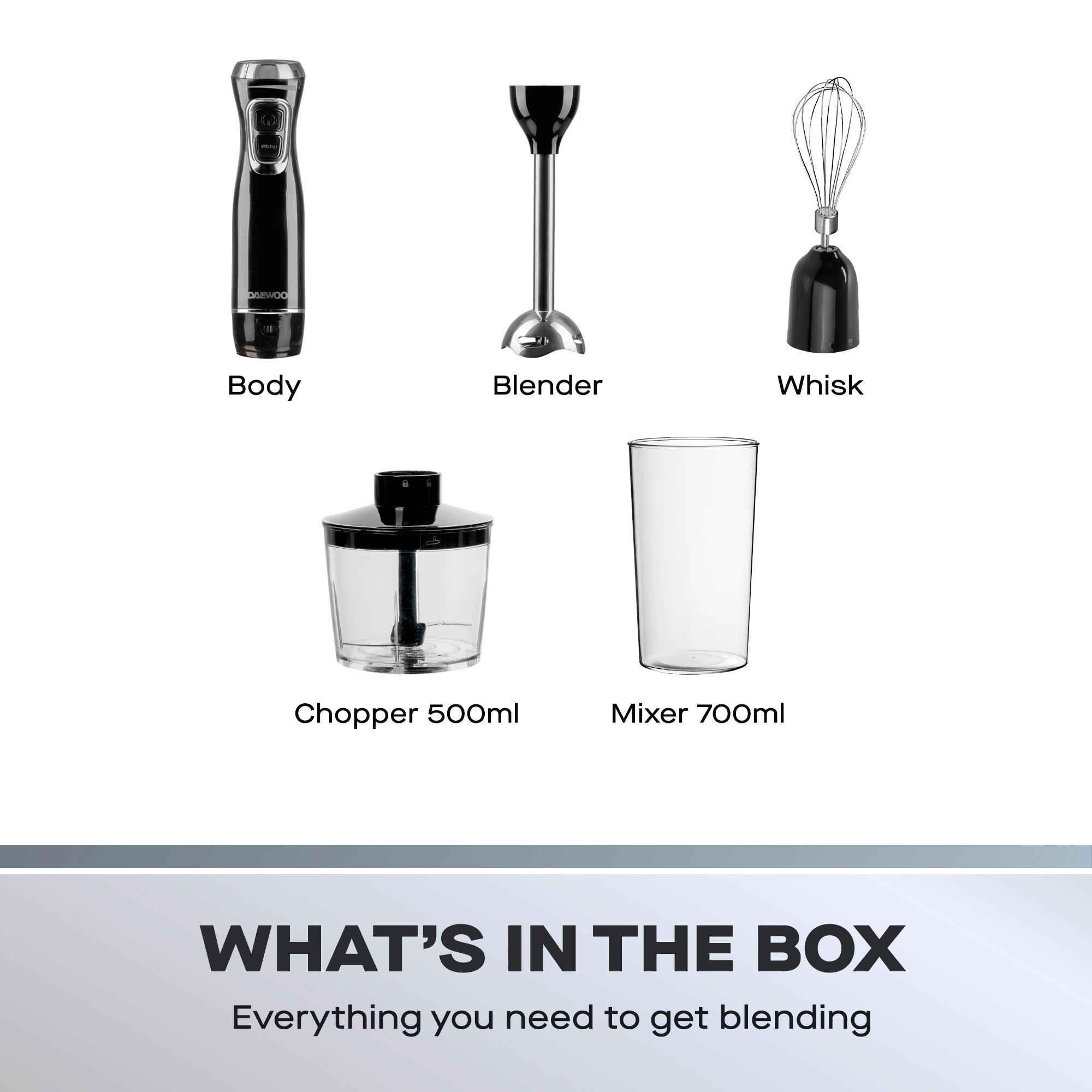 Black - Daewoo Electricals - Blender - 5