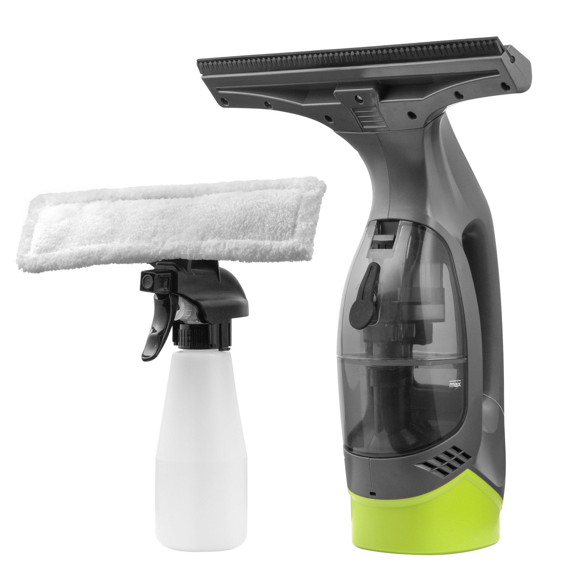 Black - Daewoo Electricals - Cordless Window Vacuum Cleaner - 1