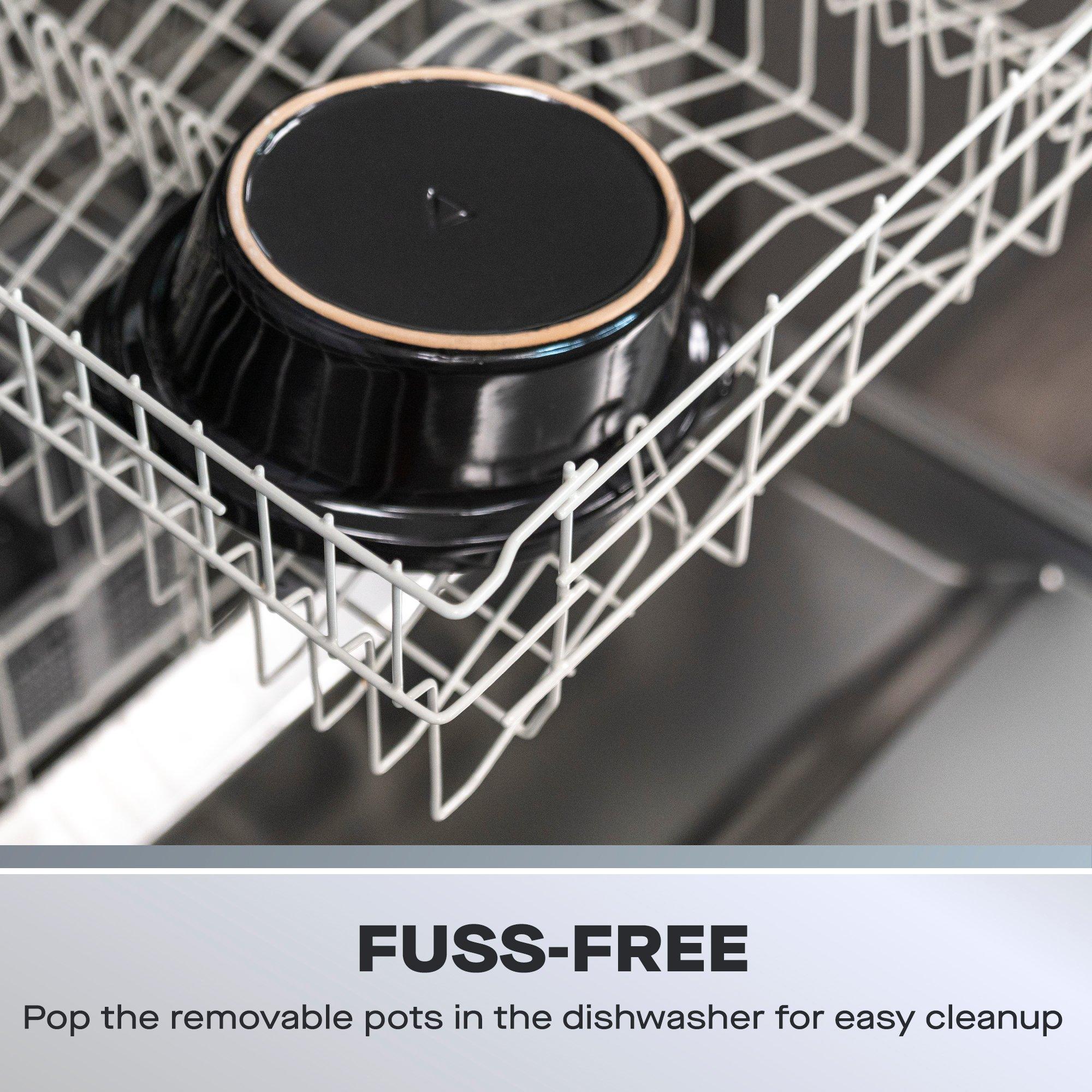 Silver - Daewoo Electricals - 3X1.5L TRIPLE SLOW COOKER - 5