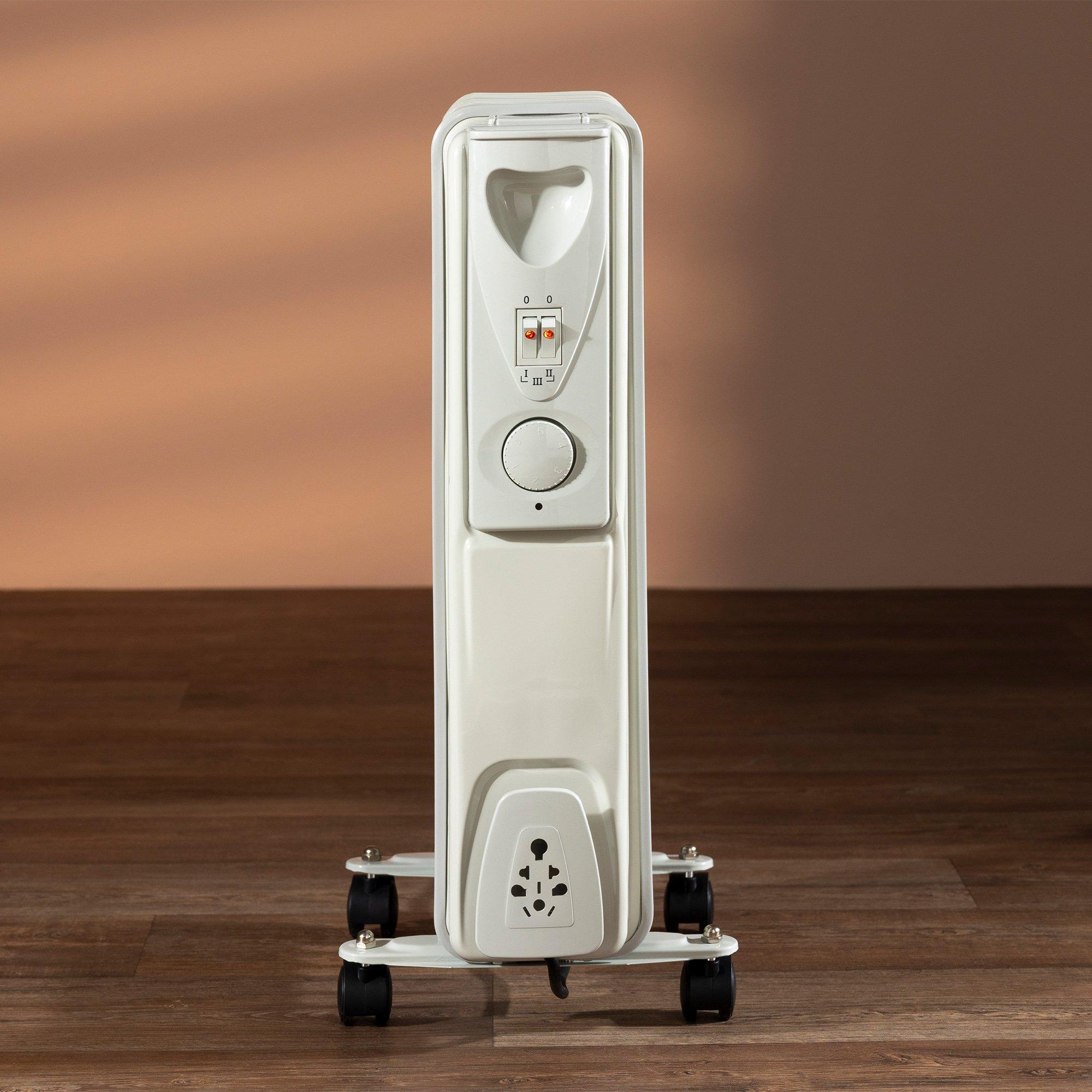 White - Daewoo Electricals - 2000W Oil Filled Radiator - 2