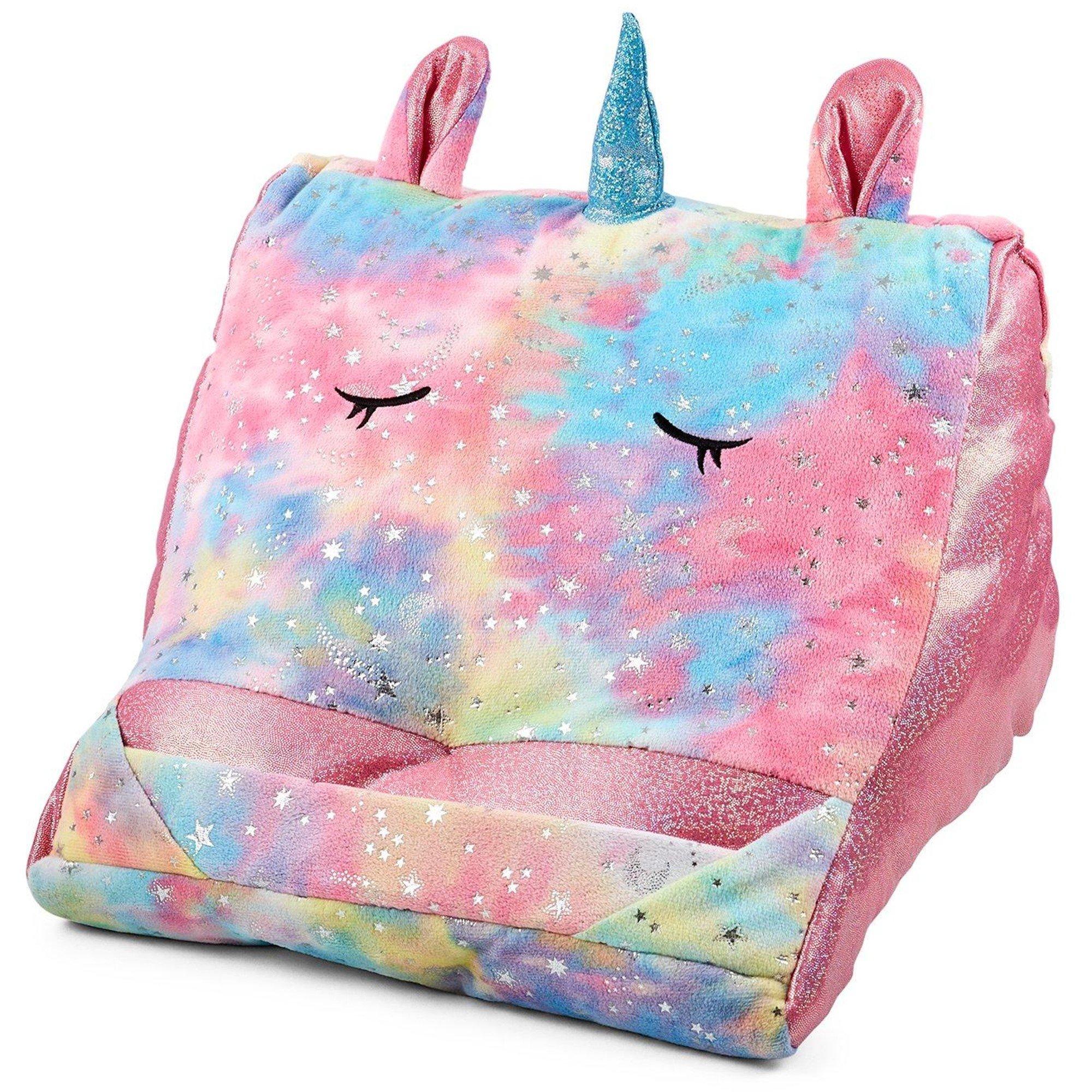 Pink Multi - Studio - Unicorn Tablet Pillow - 2