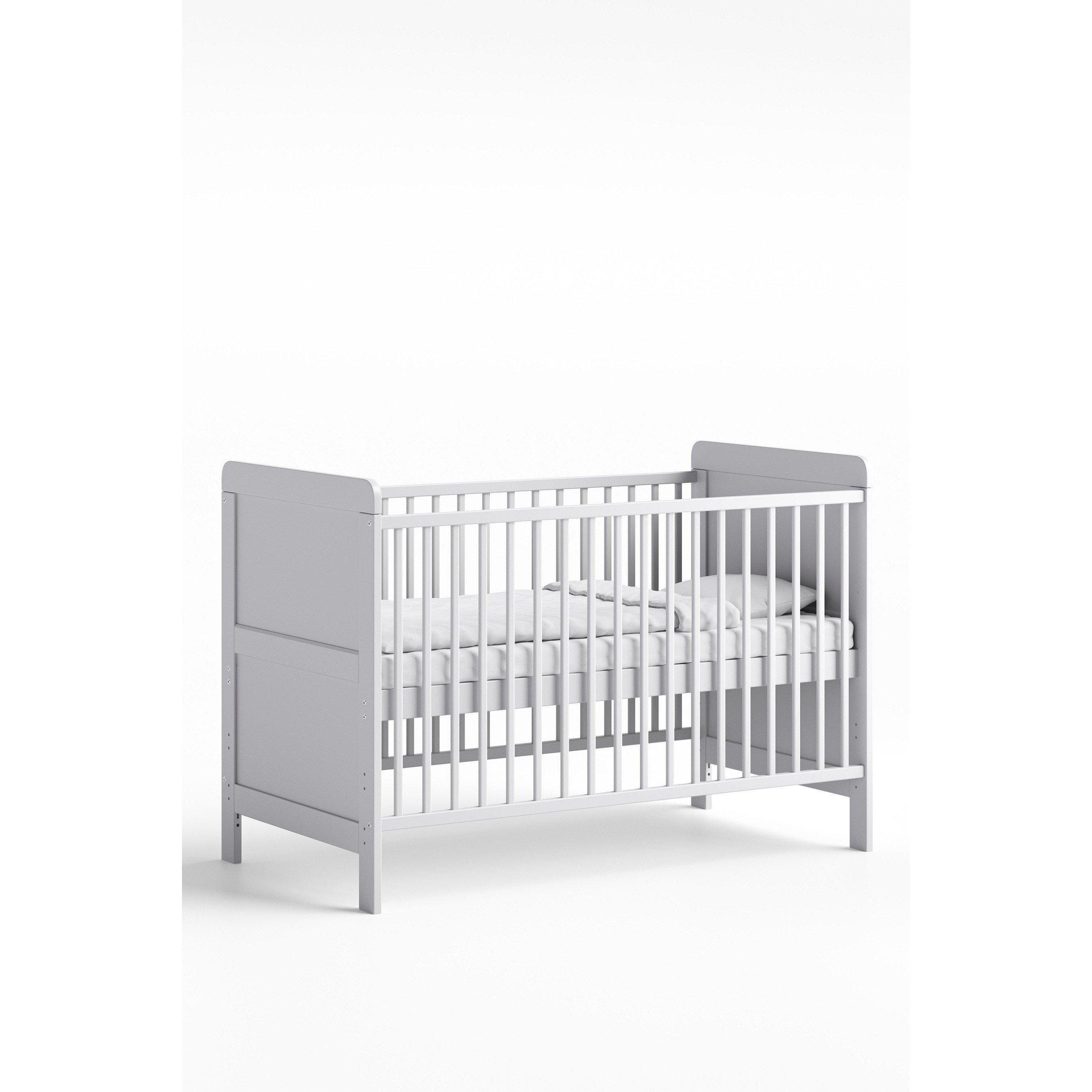 White - Little Acorns - Acorns Little Acorns Classic Cot Bed - 2
