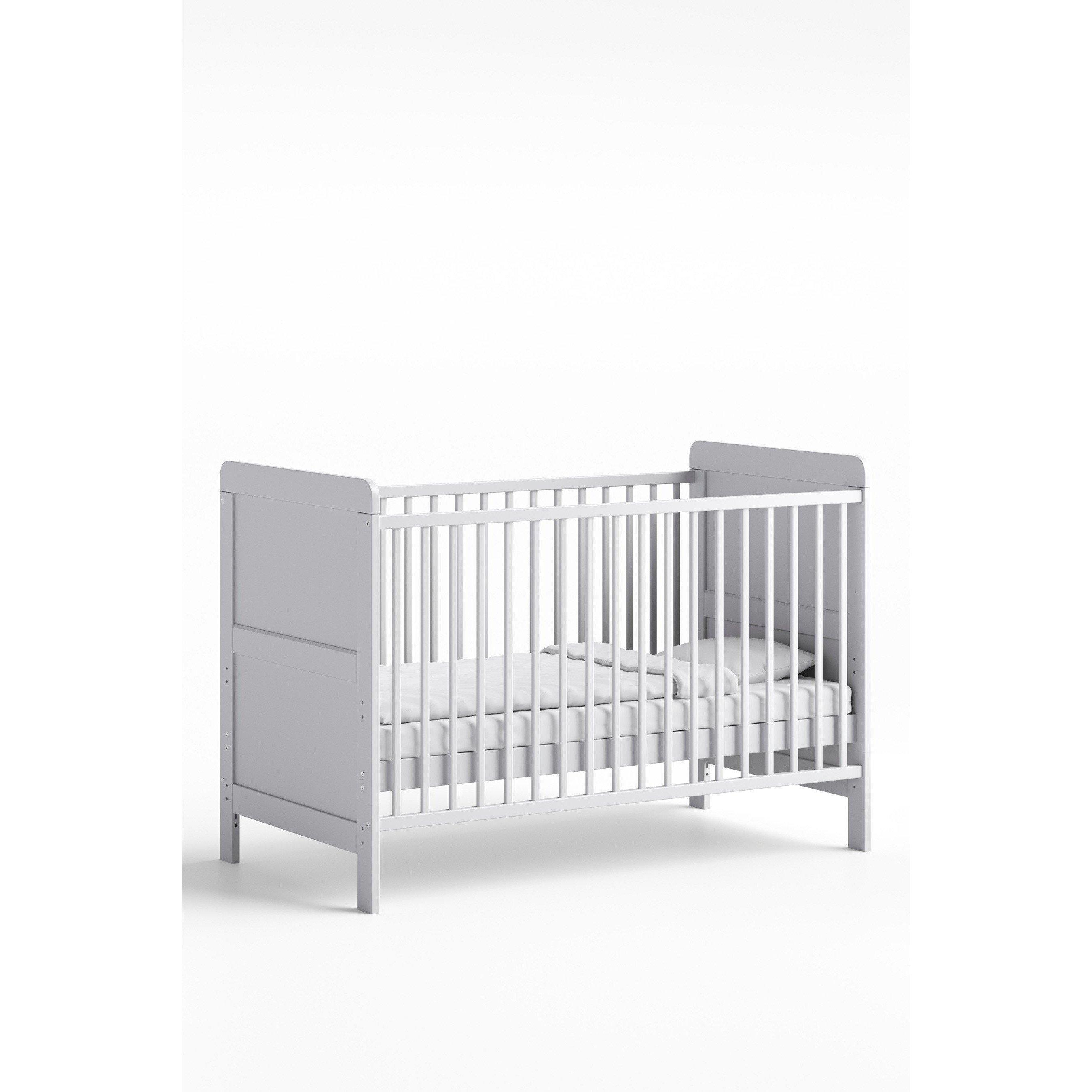 White - Little Acorns - Acorns Little Acorns Classic Cot Bed - 3