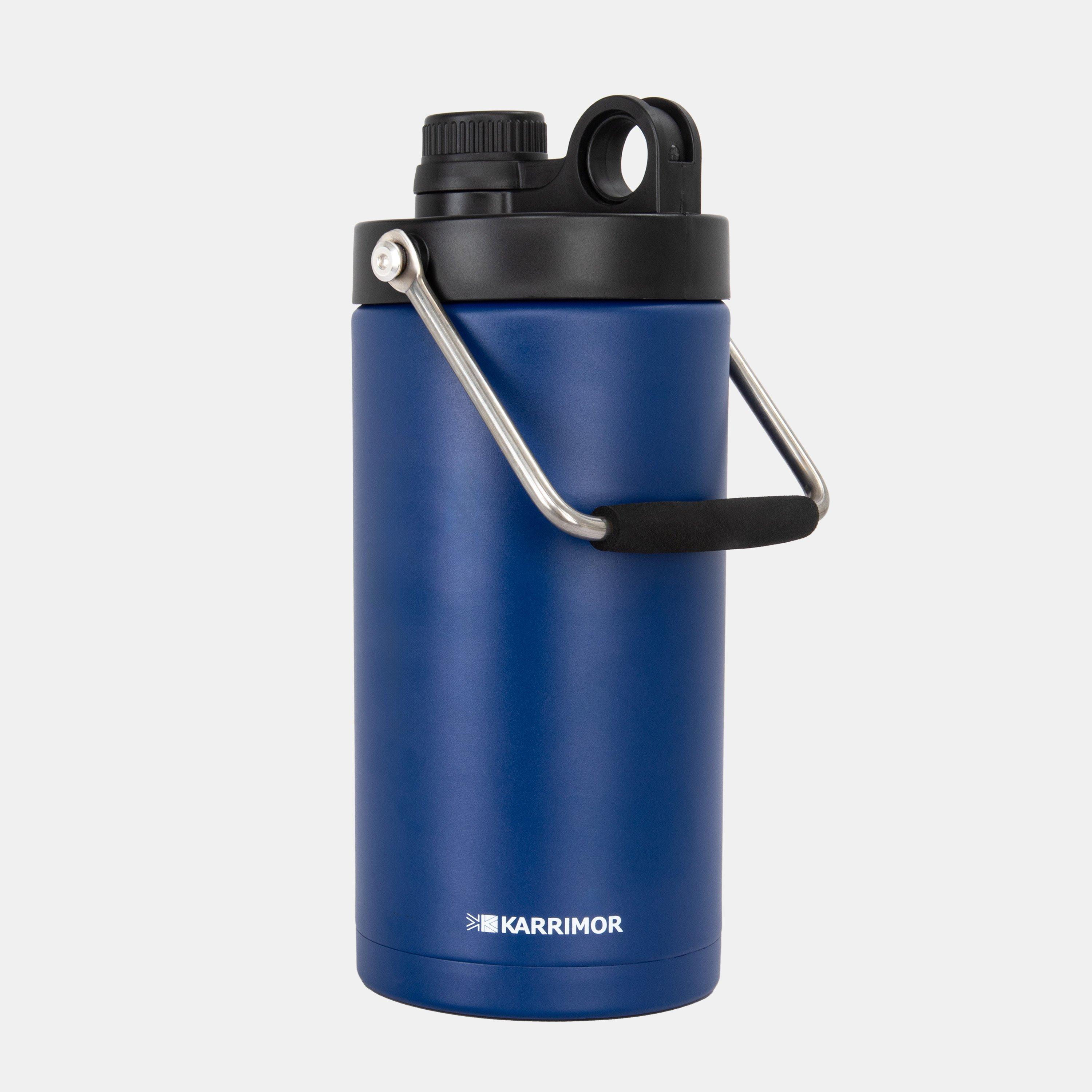 Karrimor  1.9L Stainless Steel Flask - Blue