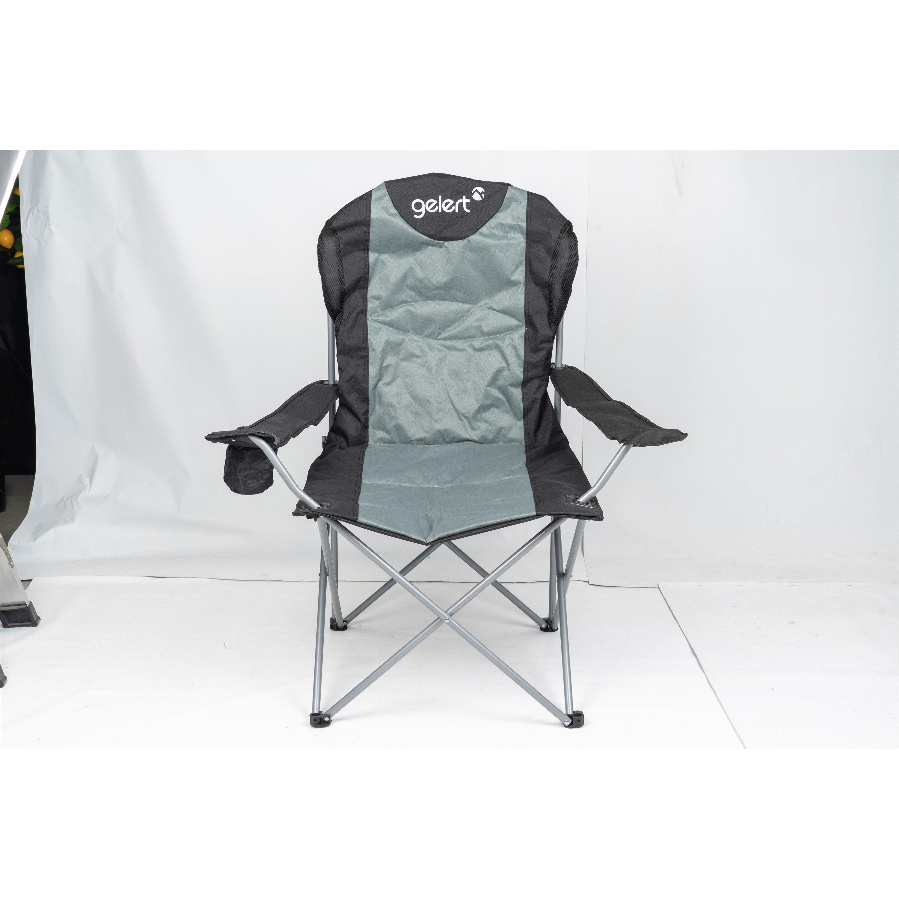 Black/Grey - Gelert - Camping Chair - 2