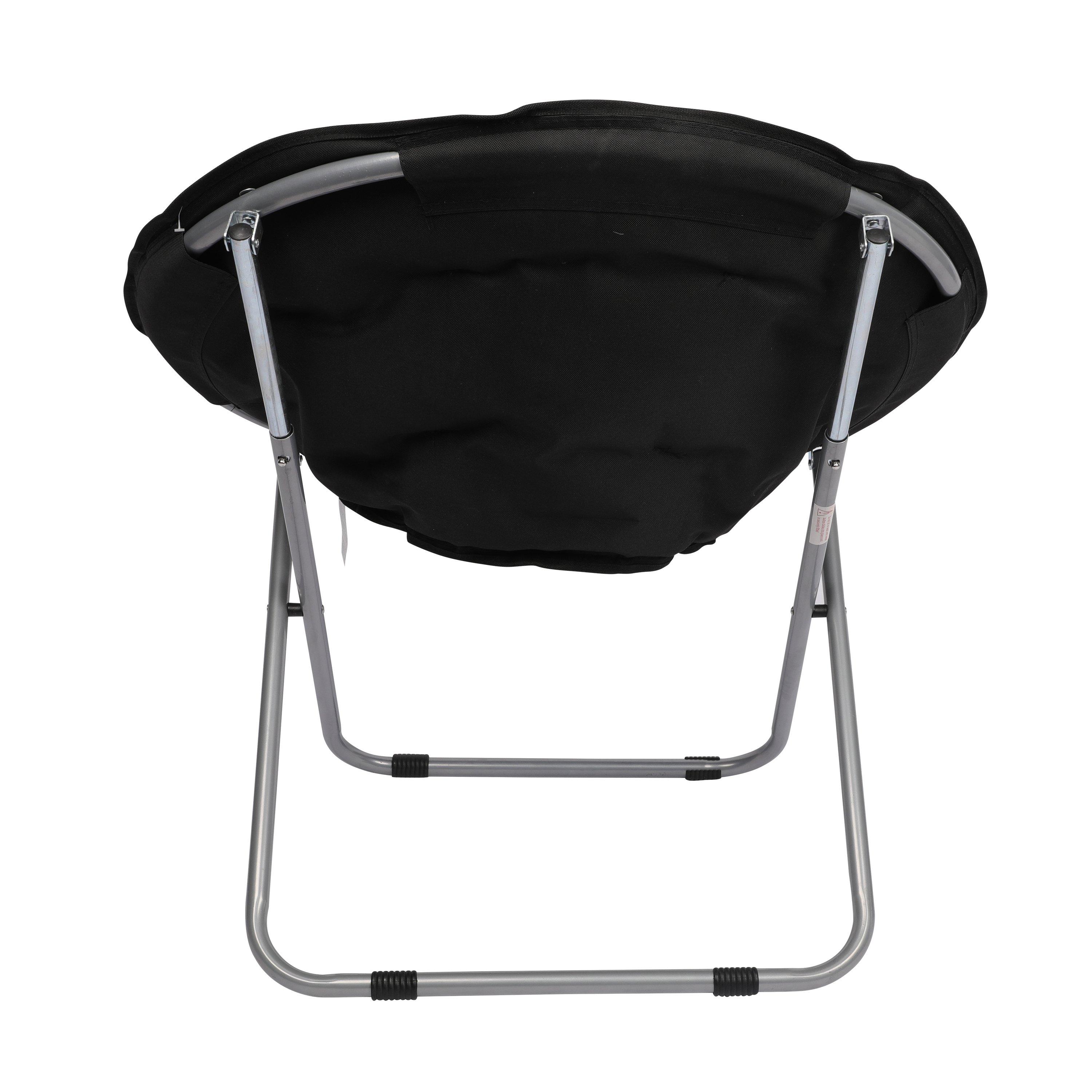Black - Gelert - Adults Moon Camping Chairs - 3