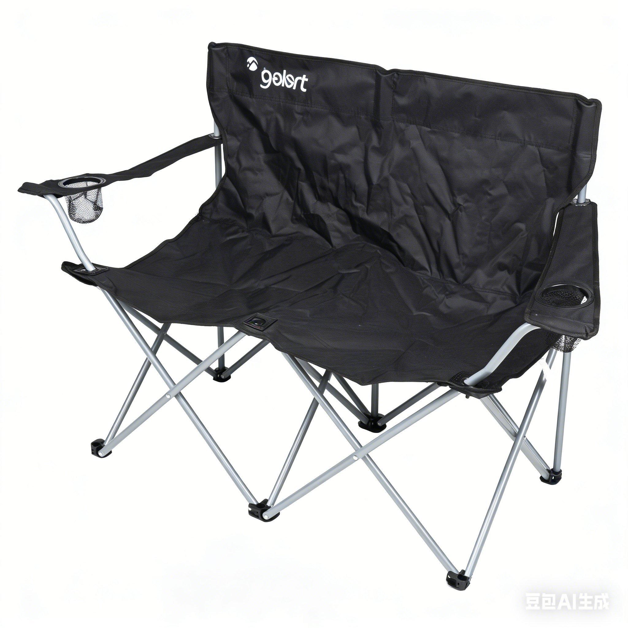 Grey - Gelert - Double Camping Chair - 2