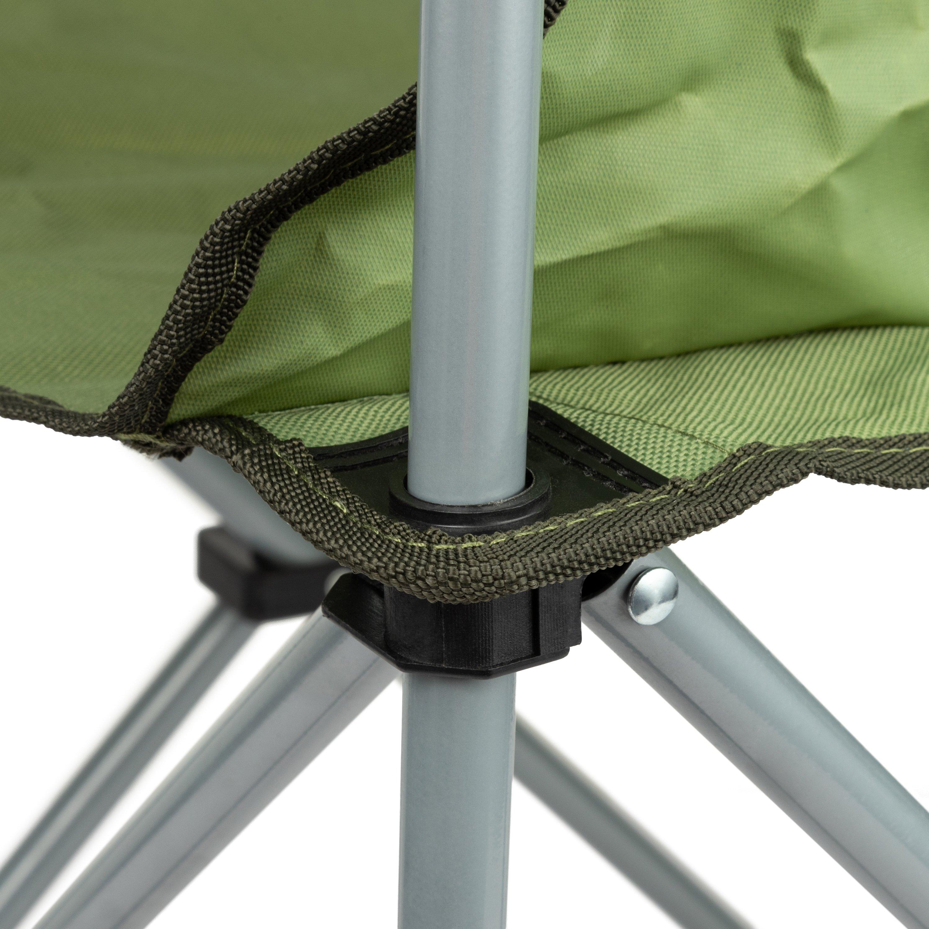 Green - Gelert - Camping Chair with Drink Holder - 5